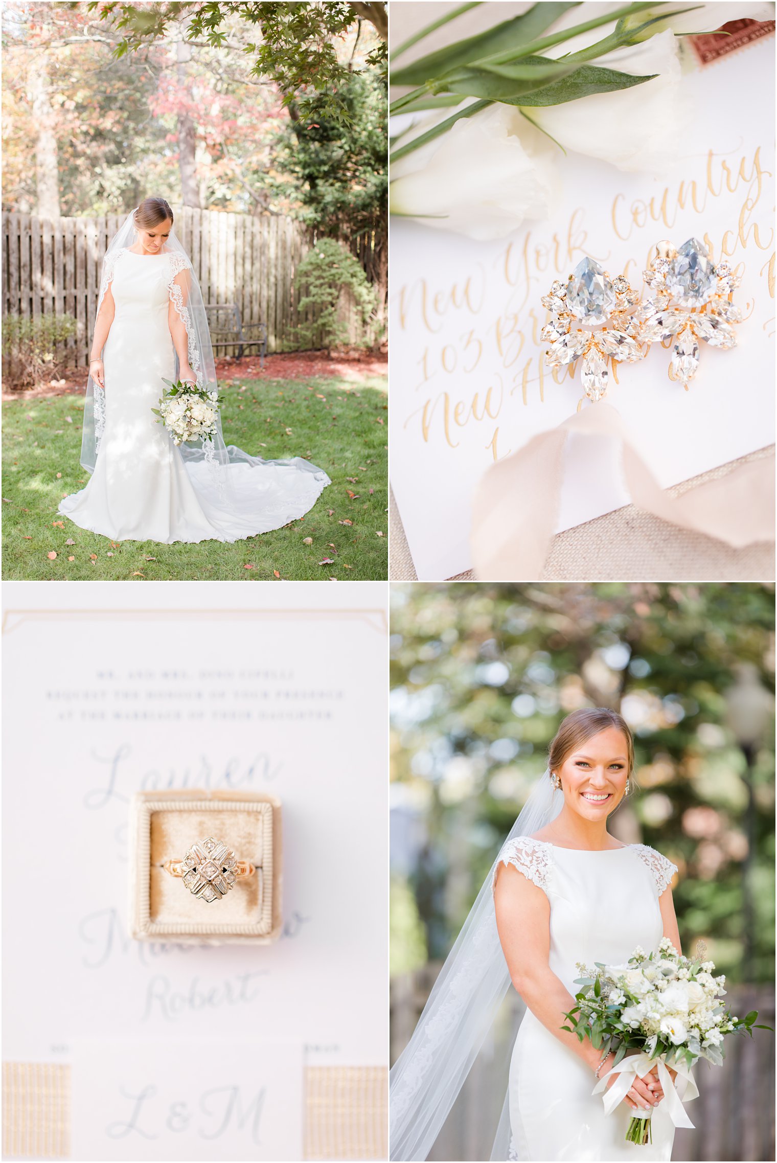 classic New York wedding day details photographed by Idalia Photography