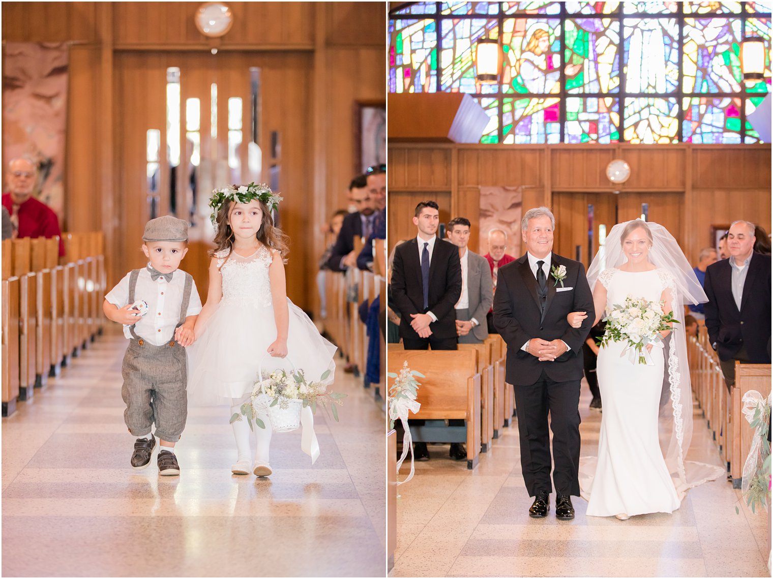 traditional wedding in church photographed by Idalia Photography