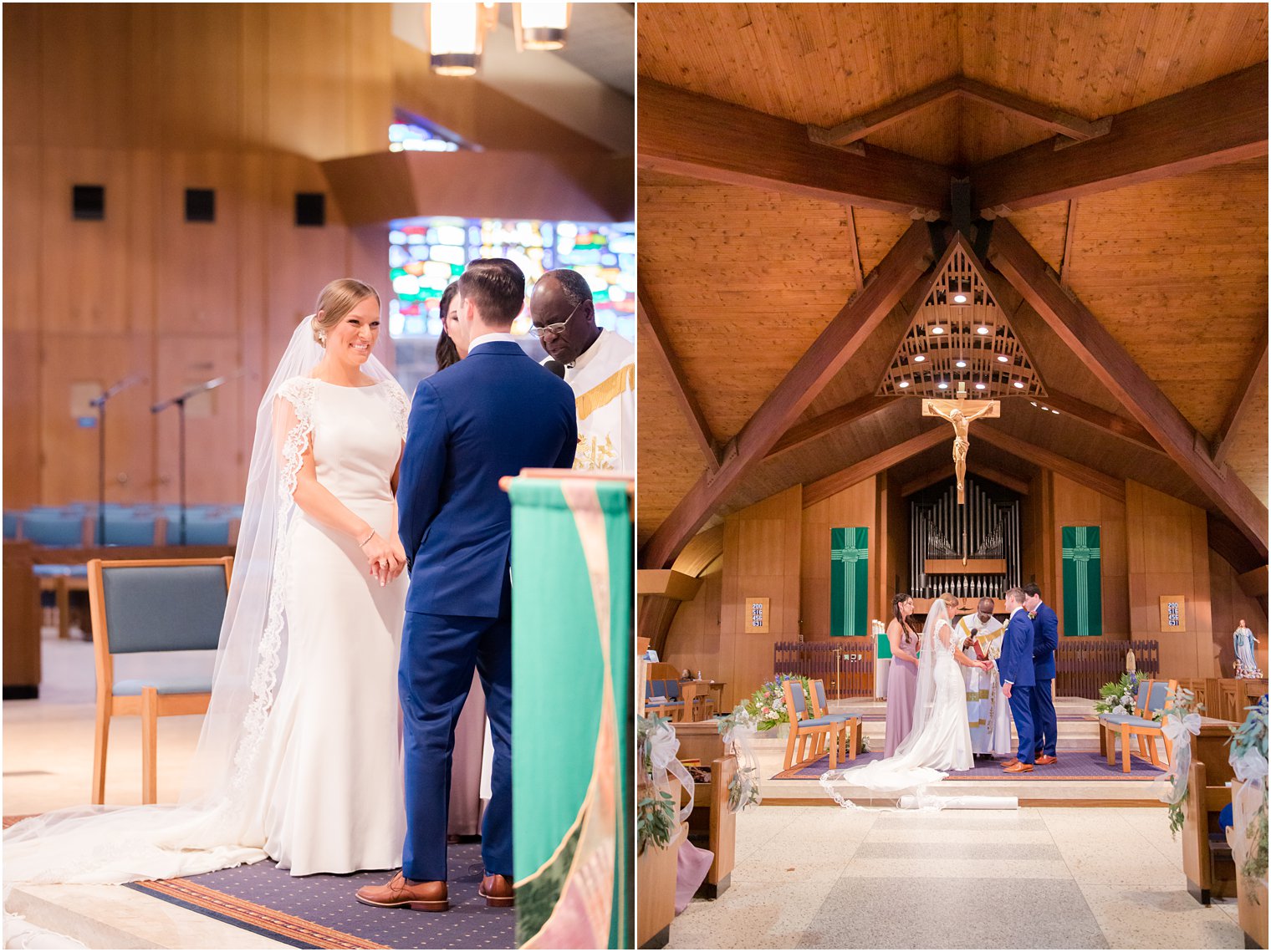 traditional NY church wedding photographed by Idalia Photography