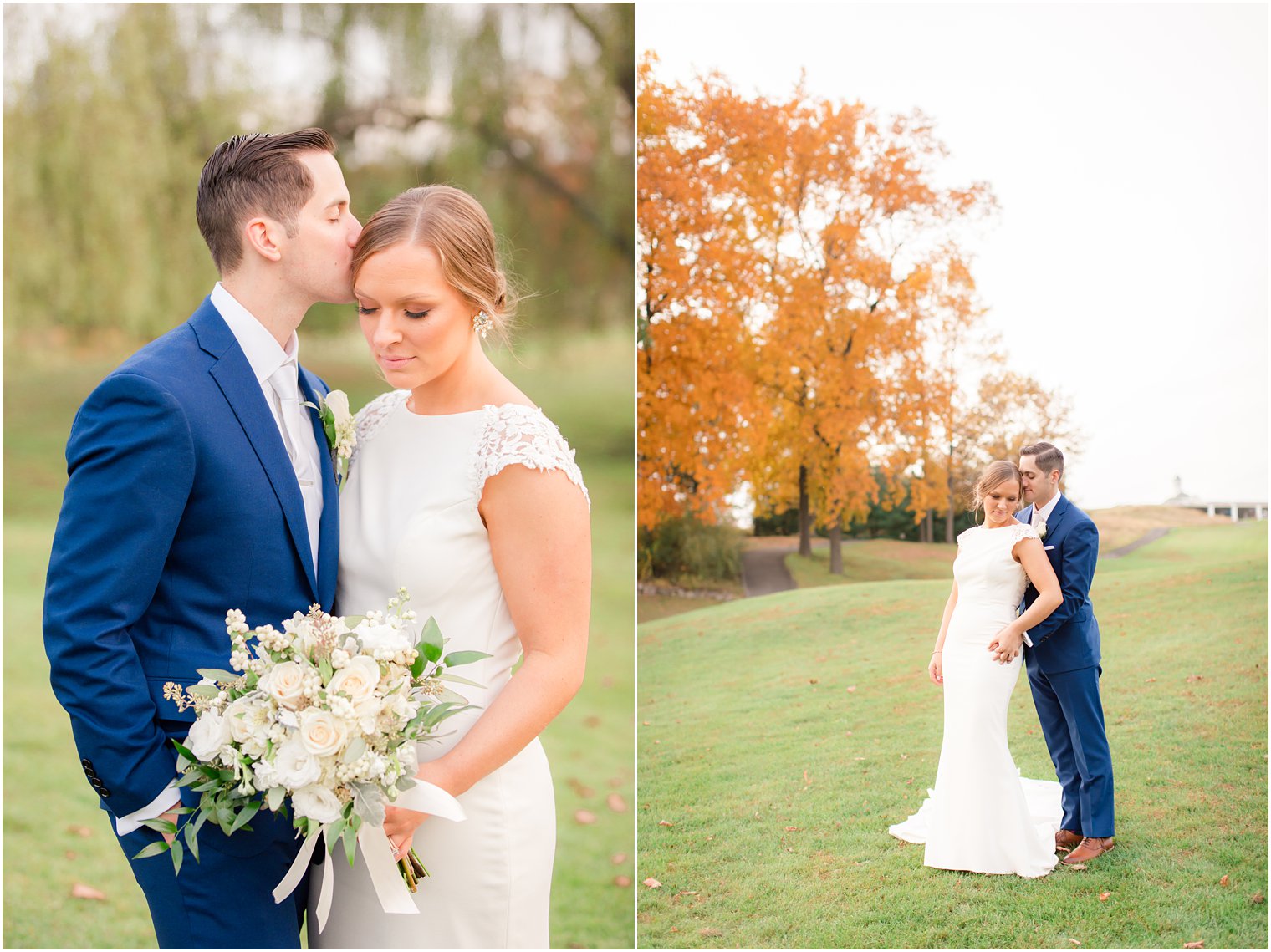 fall wedding day photos with Idalia Photography