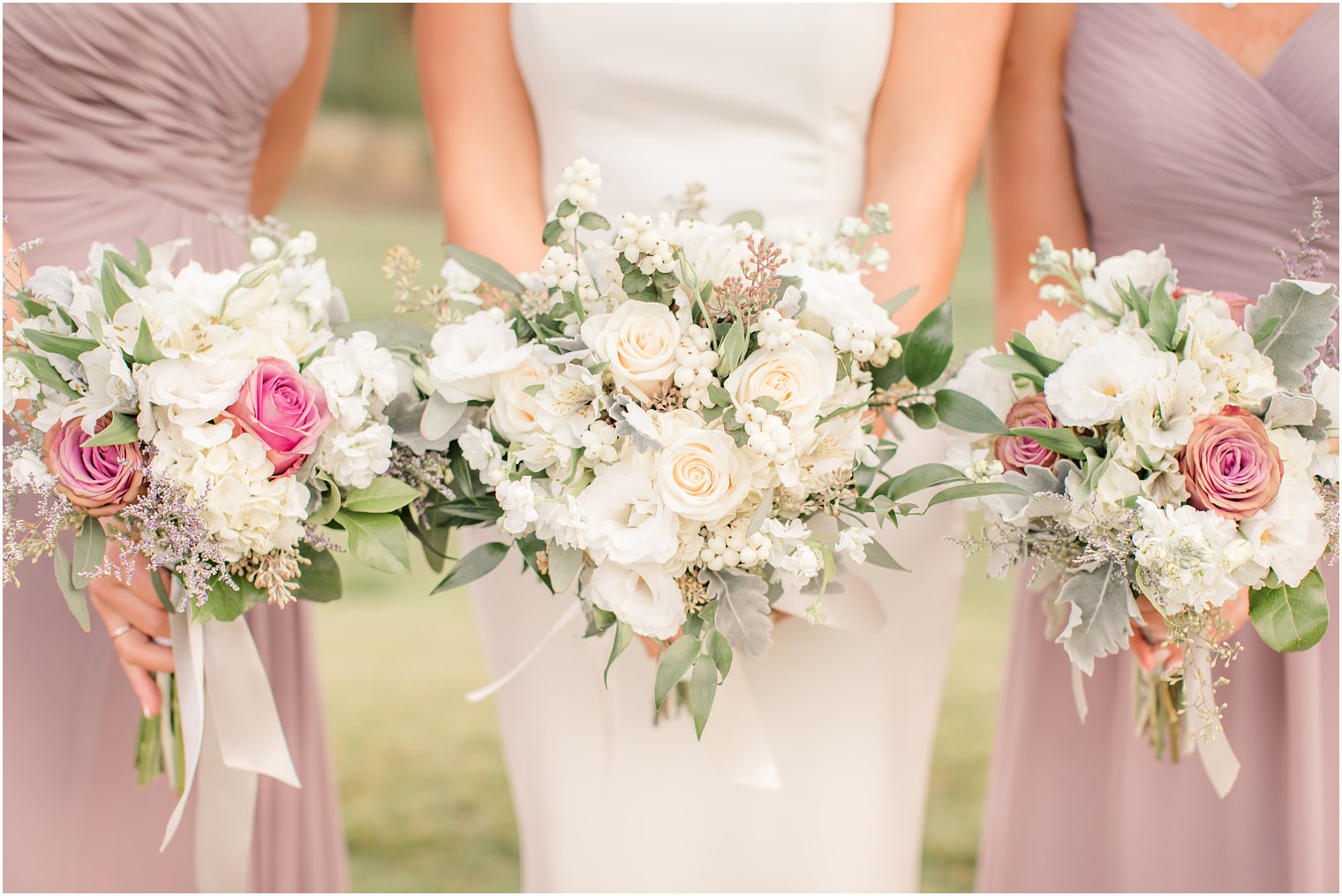 wedding bouquets by Bassett Flowers photographed by Idalia Photography