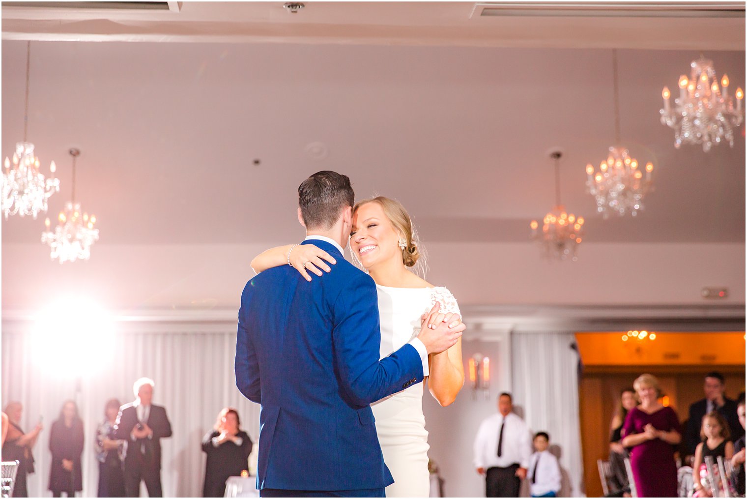 romantic first dance photographed by Idalia Photography