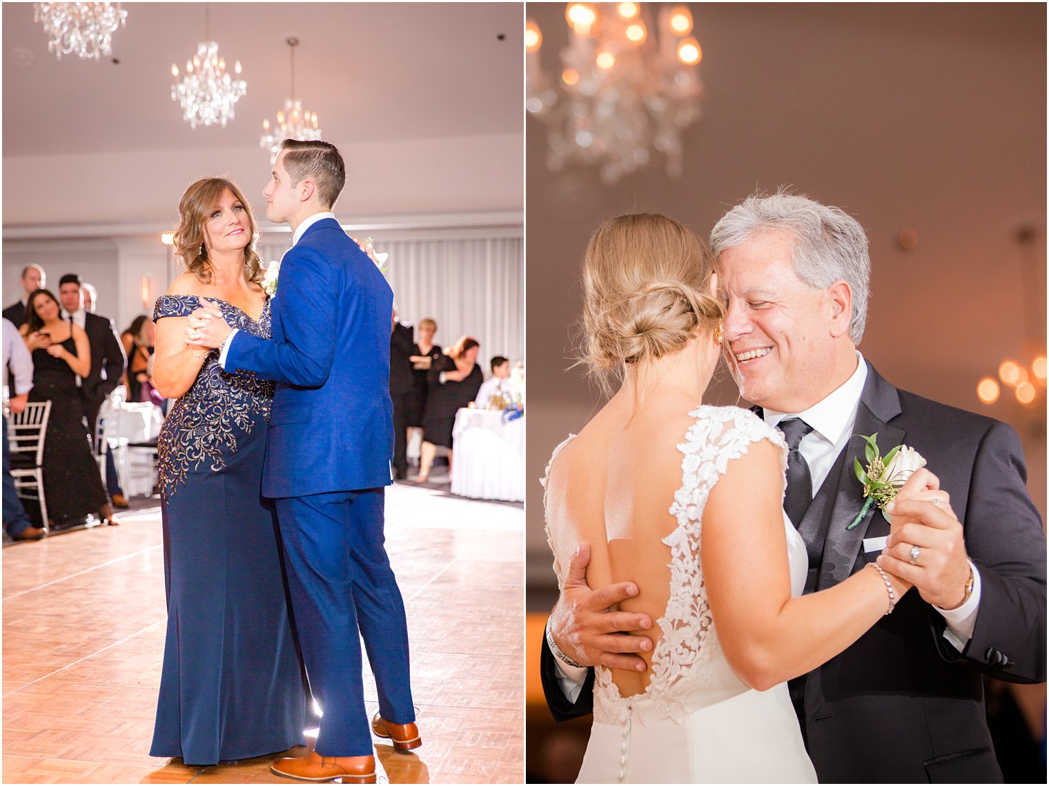 parent dances at New York Country Club photographed by Idalia Photography