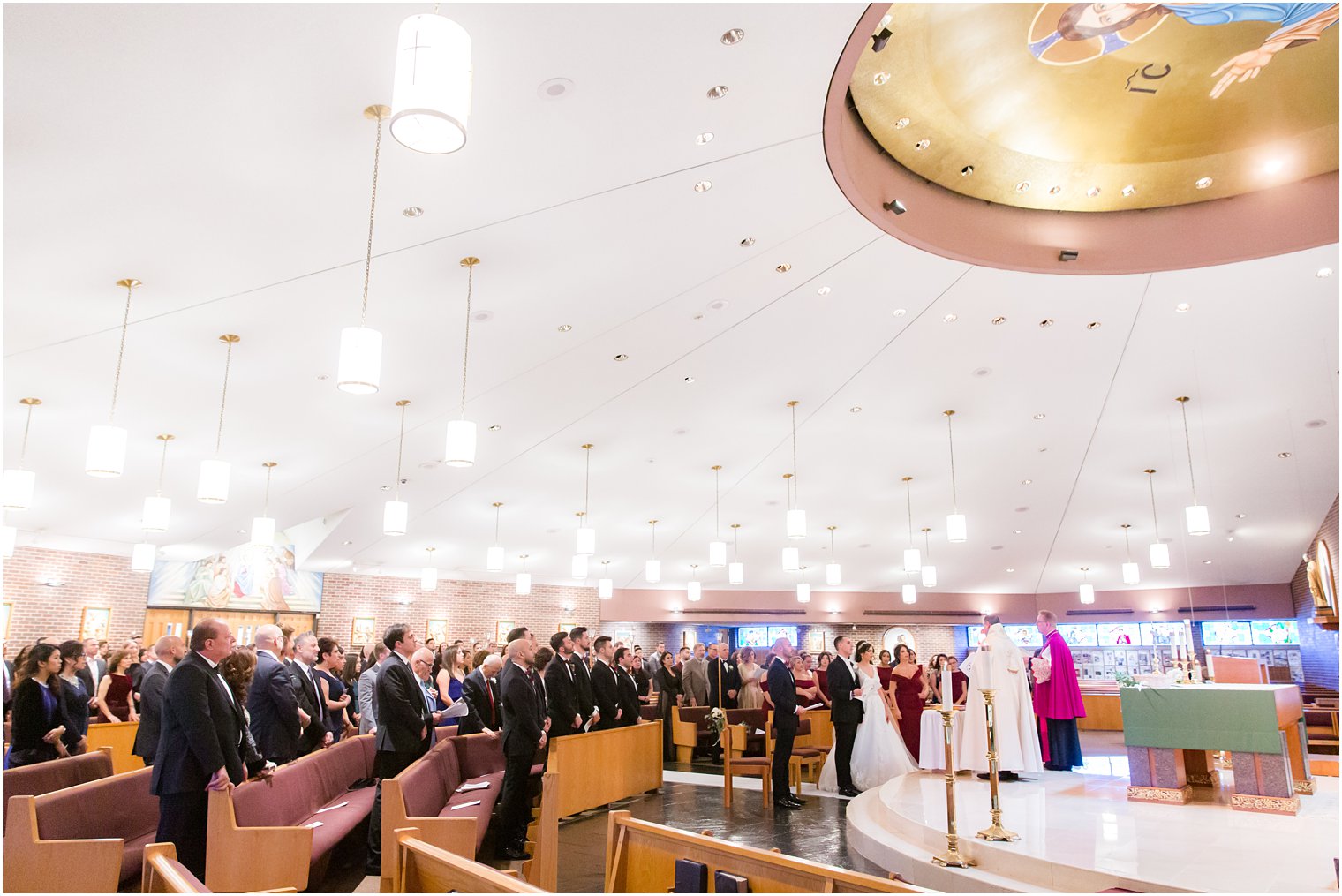 church ceremony in New Jersey photographed by Idalia Photography