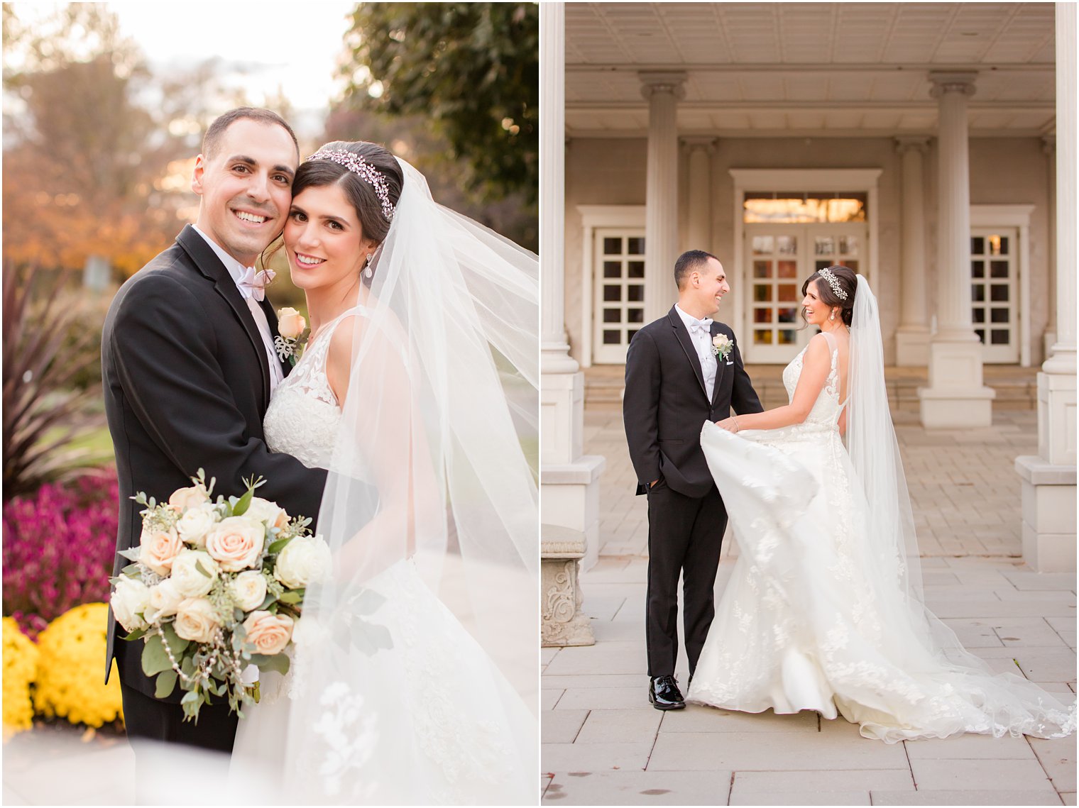 fall New Jersey wedding portraits with Idalia Photography