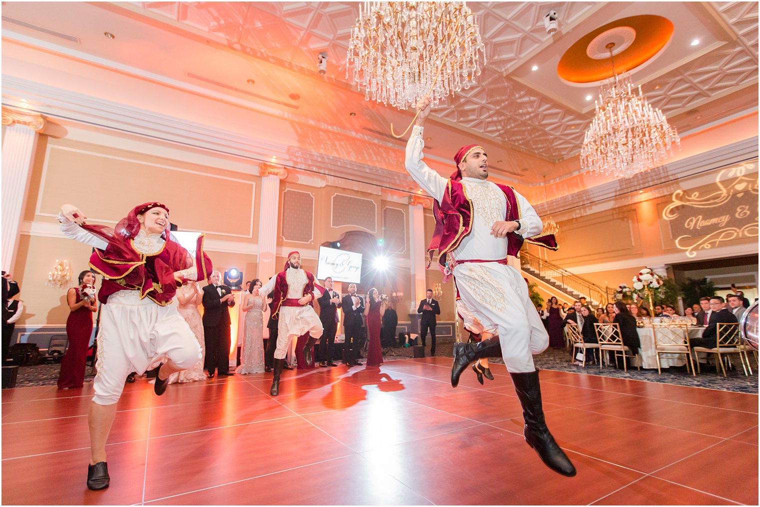 Lebanese wedding reception photographed by Idalia Photography