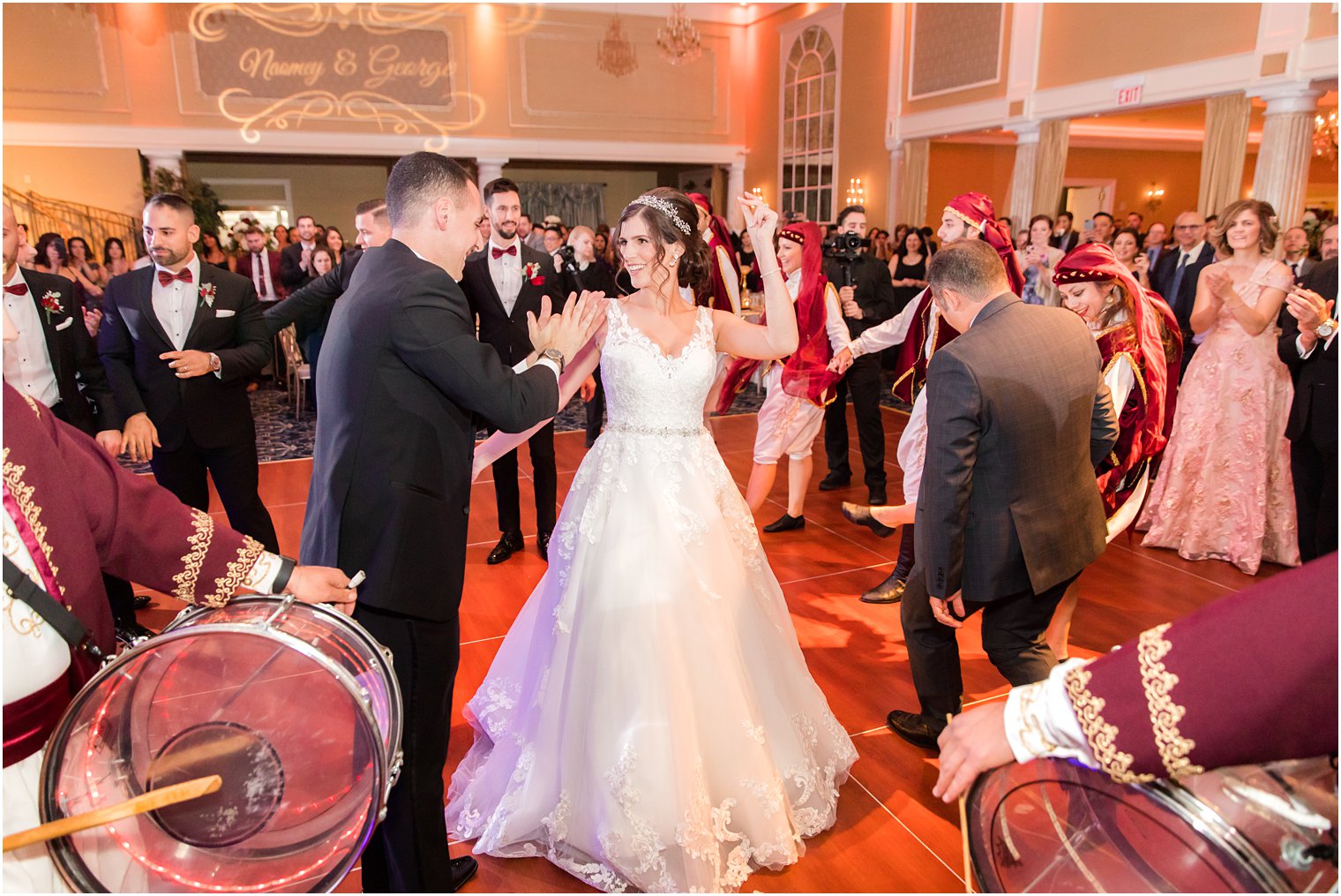 traditional Lebanese wedding reception photographed by Idalia Photography