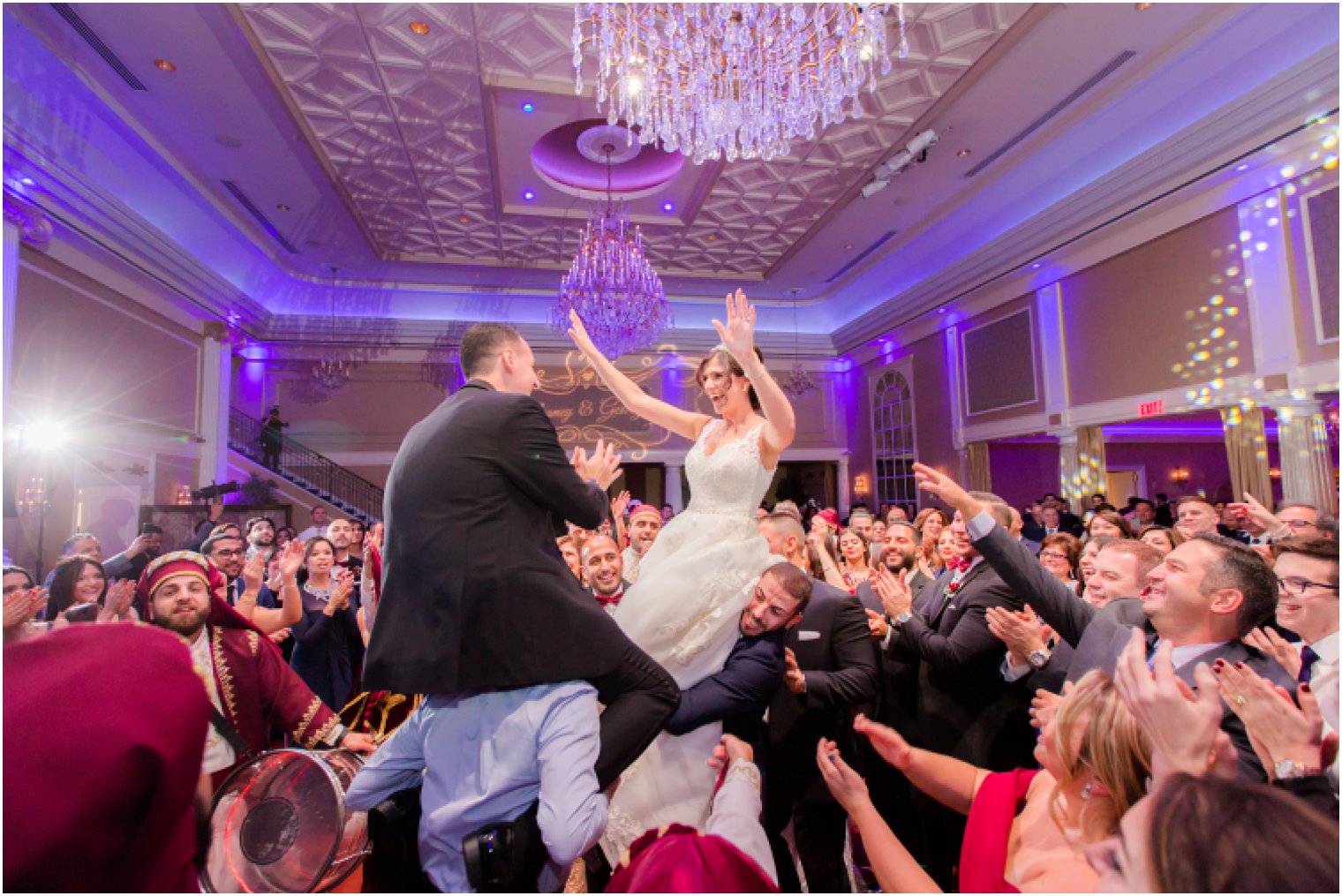 fun Lebanese wedding reception photographed by Idalia Photography 