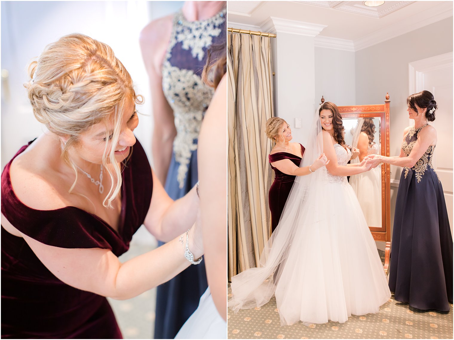 NJ wedding day preparations with Idalia Photography