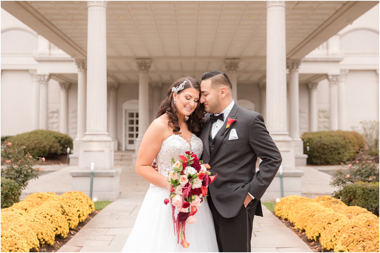 wedding portraits with The Palace at Somerset Park by Idalia Photography