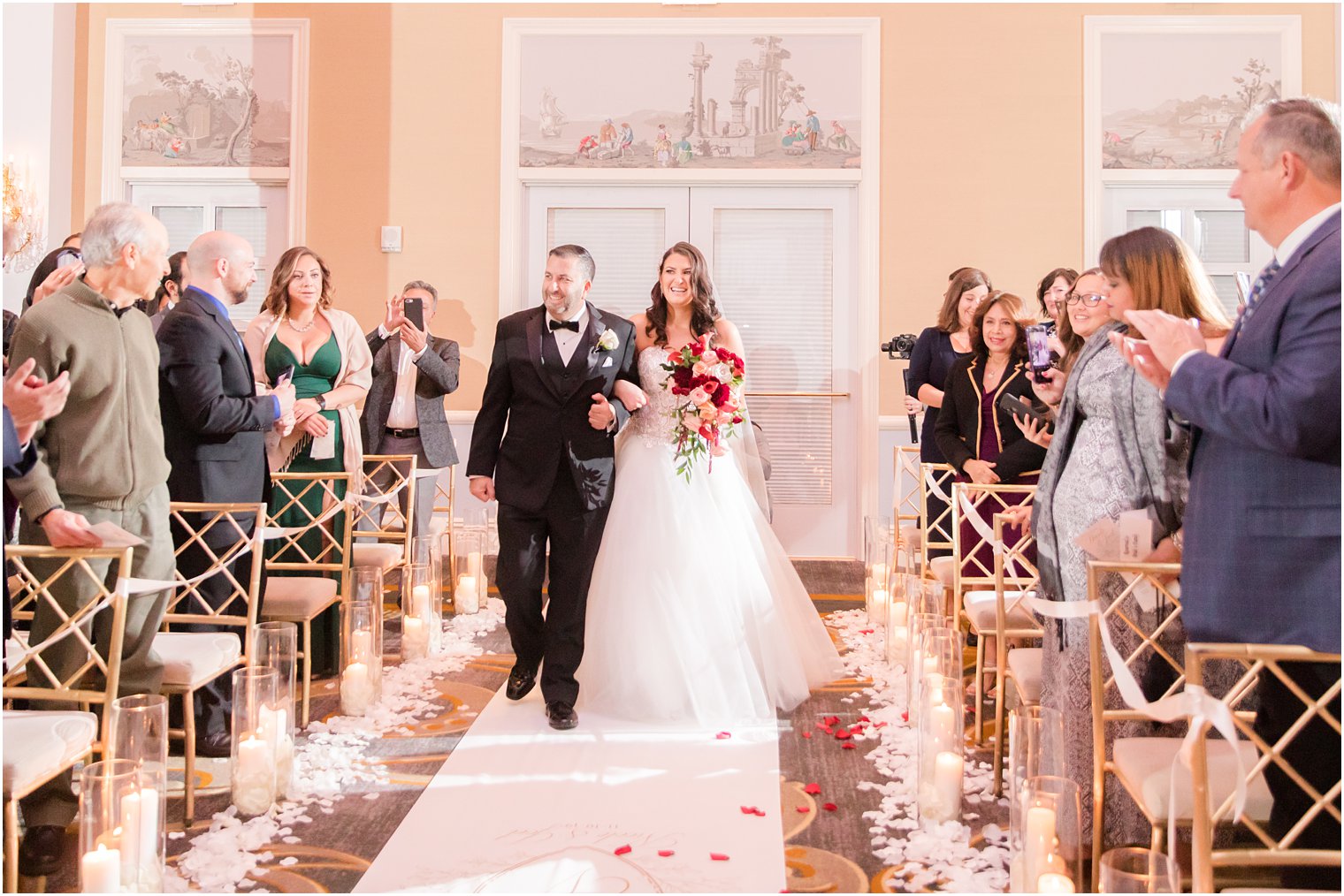 The Palace at Somerset Park wedding ceremony photographed by Idalia Photography