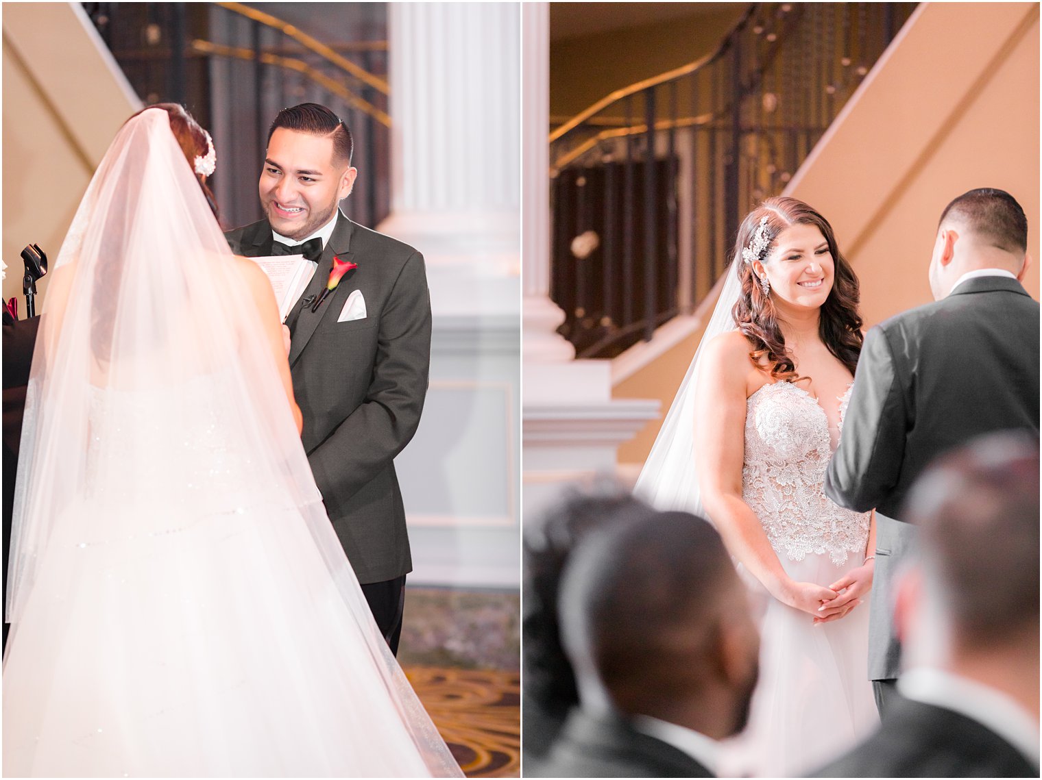 wedding ceremony in New Jersey photographed by Idalia Photography