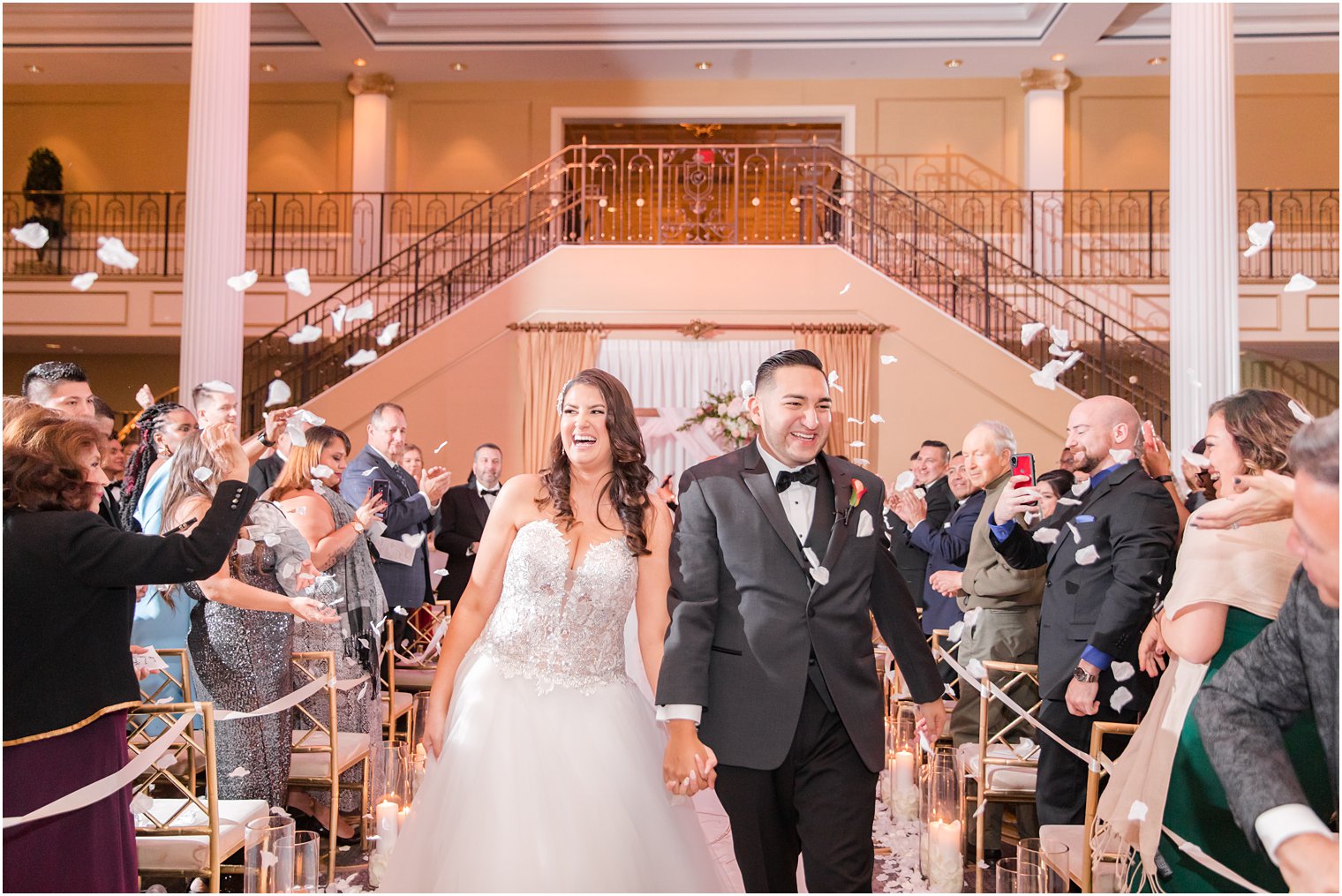 The Palace of Somerset Park wedding ceremony photographed by Idalia Photography