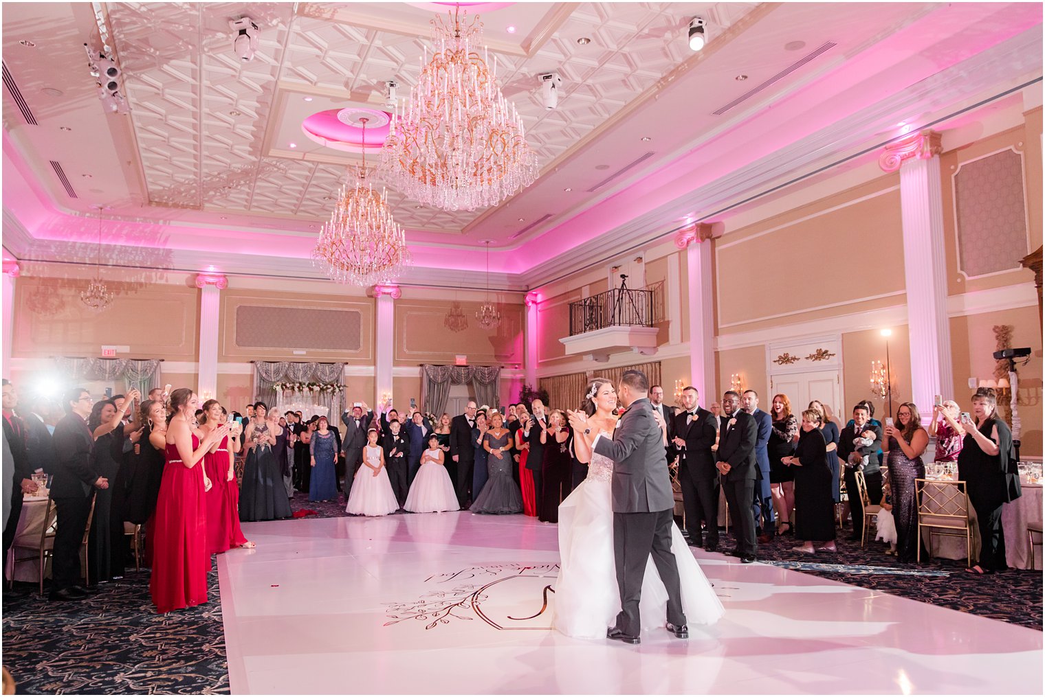 wedding dances at The Palace at Somerset Park with Idalia Photography
