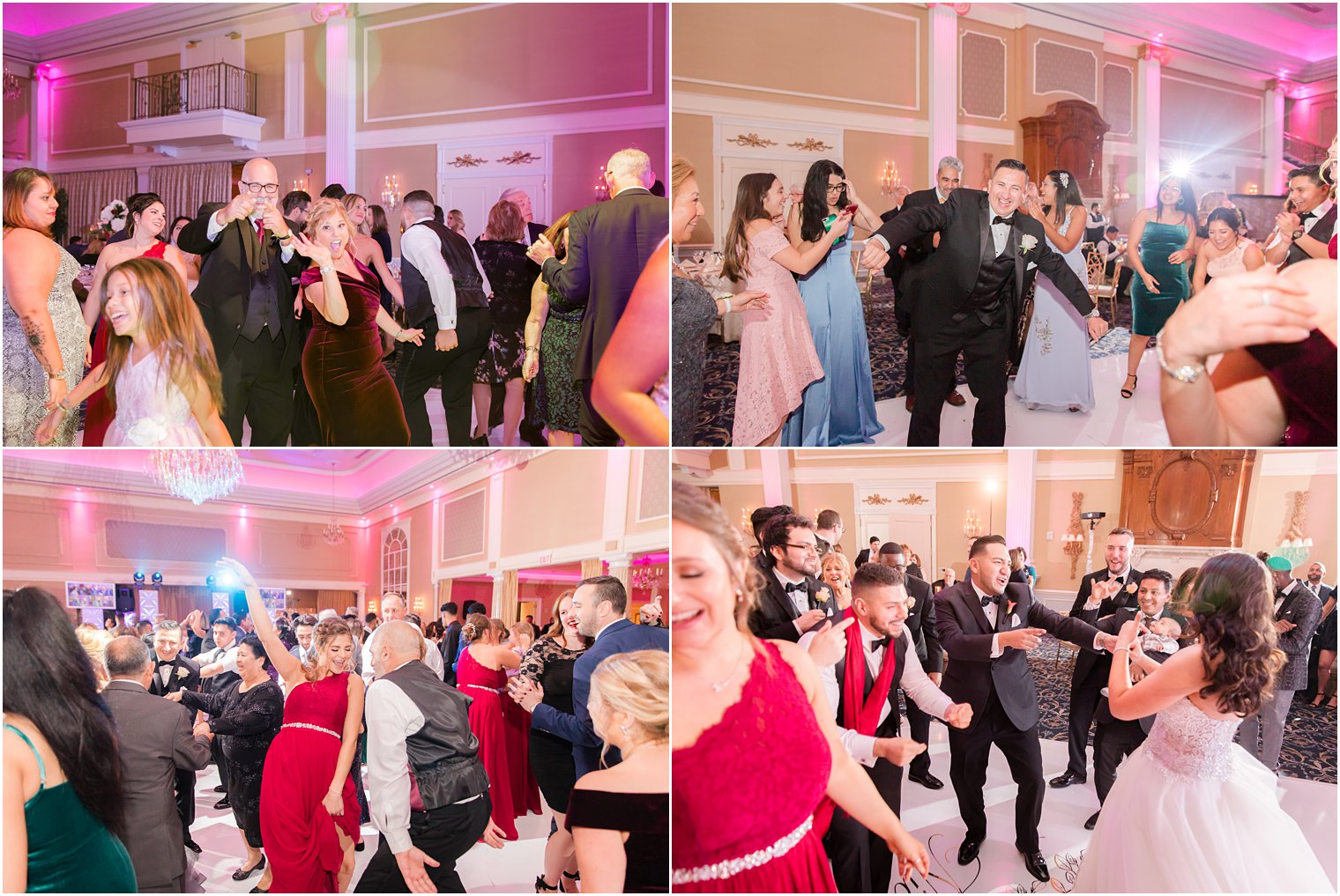 wedding reception dancing photographed by Idalia Photography