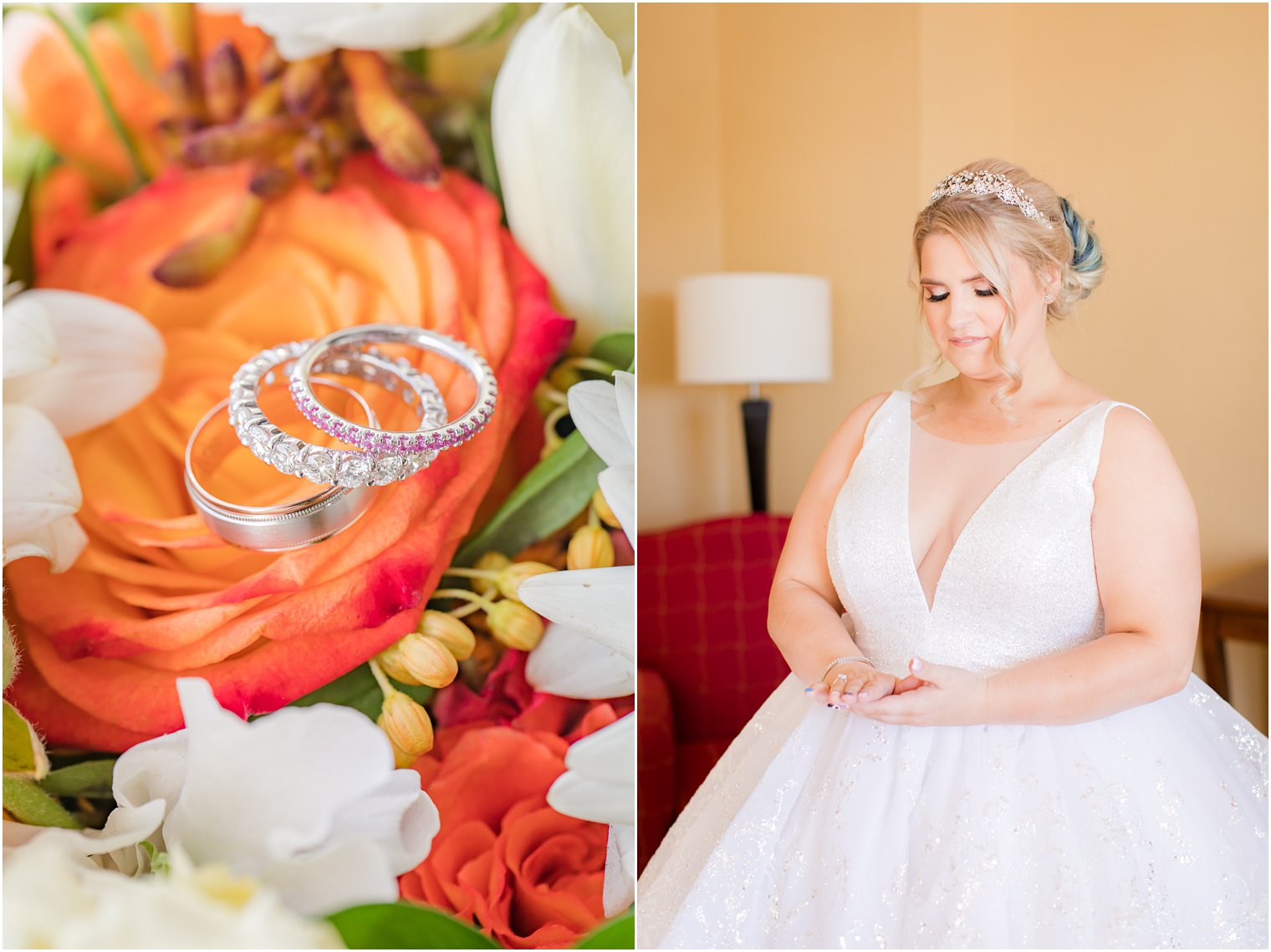 bridal portraits for fall wedding with Idalia Photography