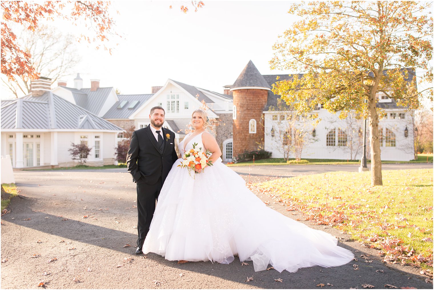 NJ wedding portraits at Ryland Inn with Idalia Photography