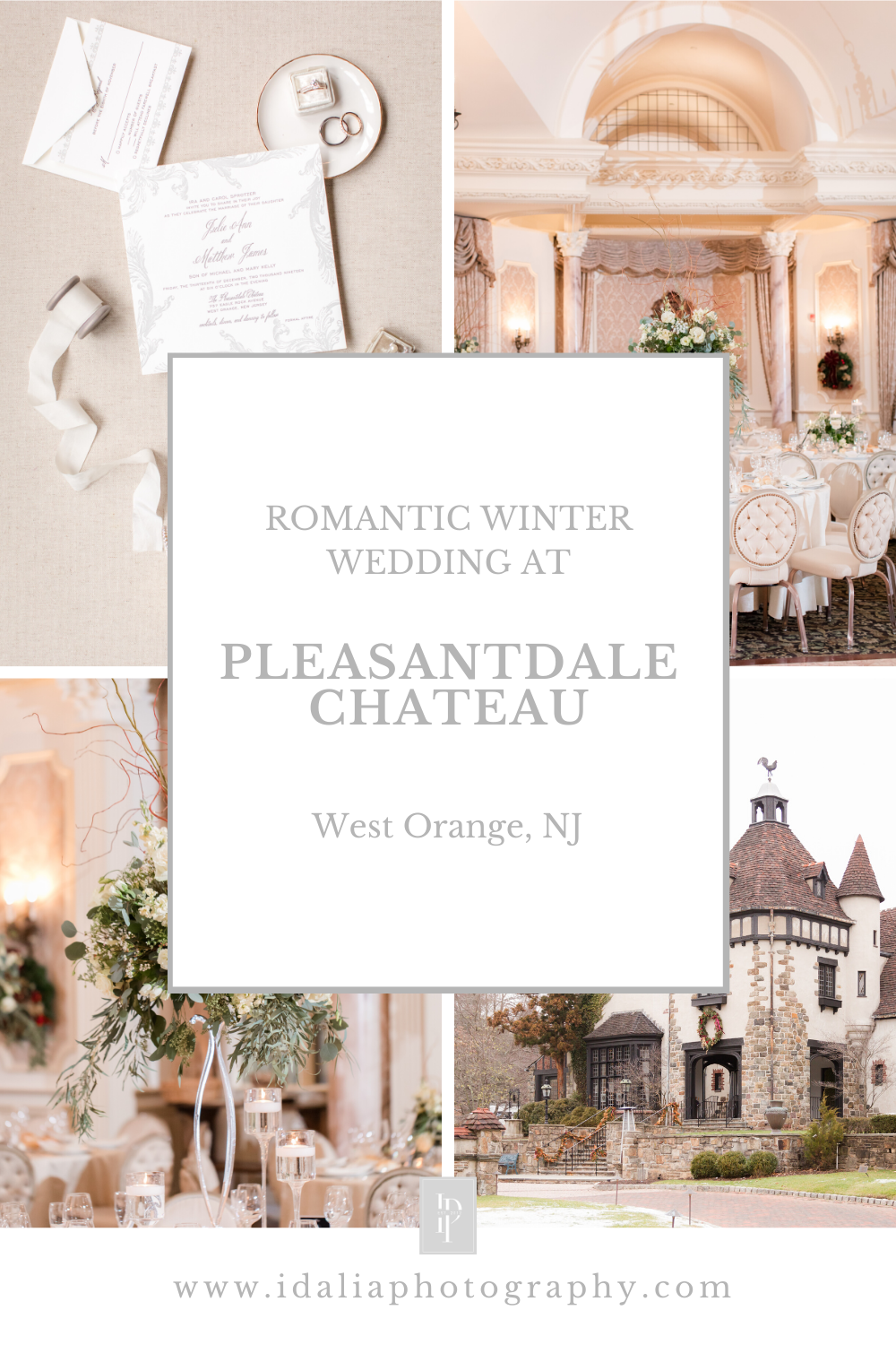 Pleasantdale Chateau Winter Wedding Inspiration by Idalia Photography