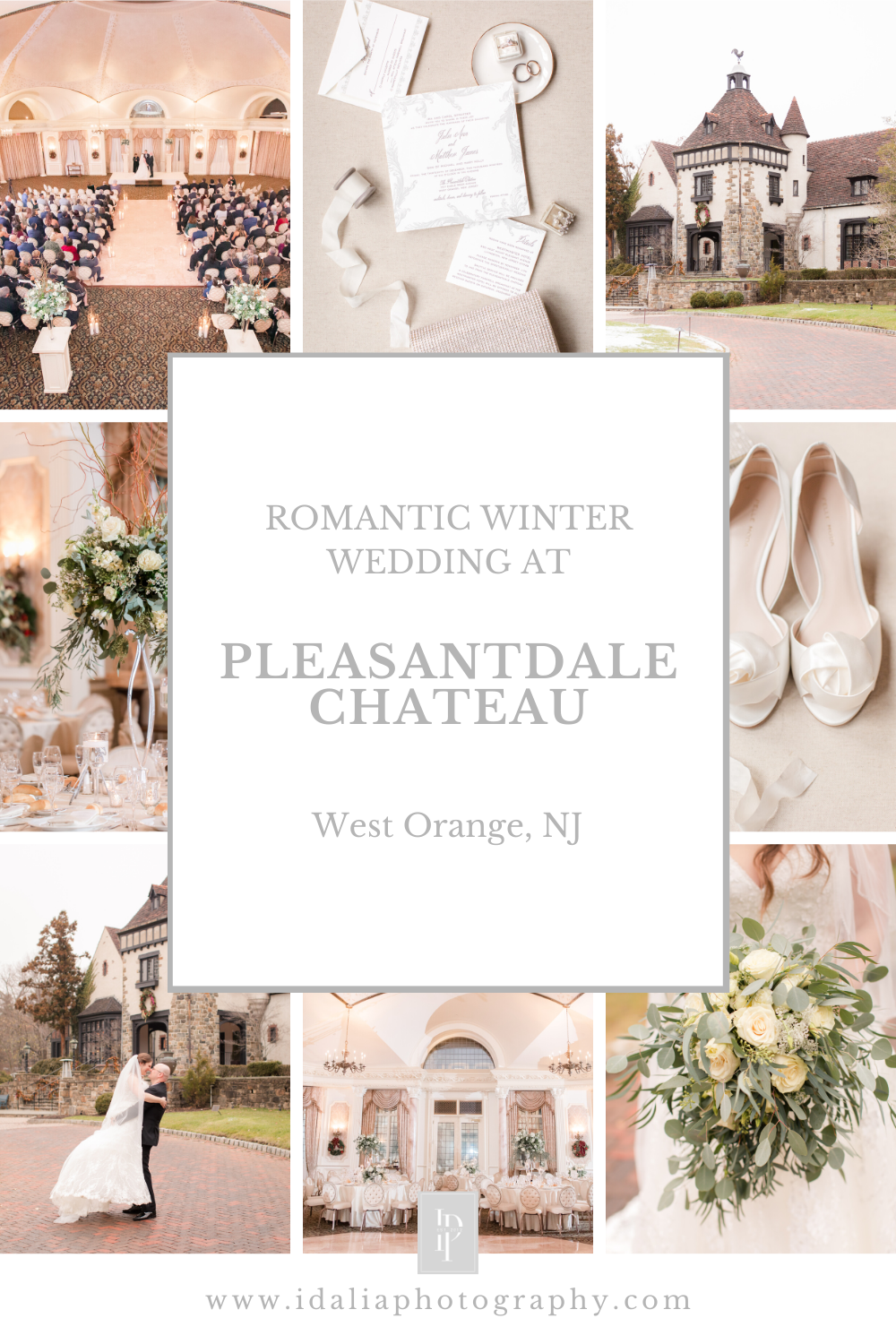 Pleasantdale Chateau Winter Wedding Inspiration by Idalia Photography