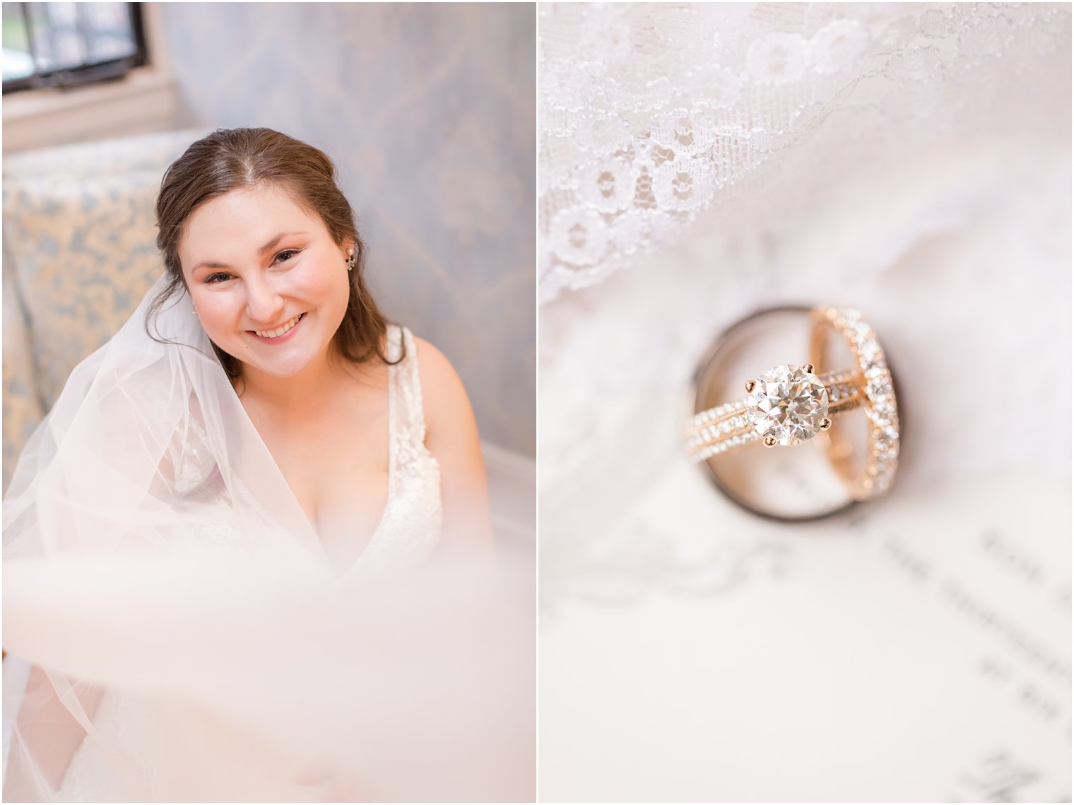 classic bridal portrait at Pleasantdale Chateau wedding