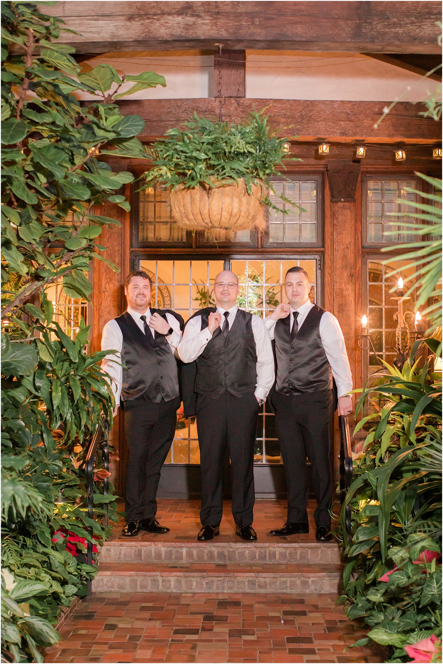 groomsman greenhouse photo at Pleasantdale Chateau