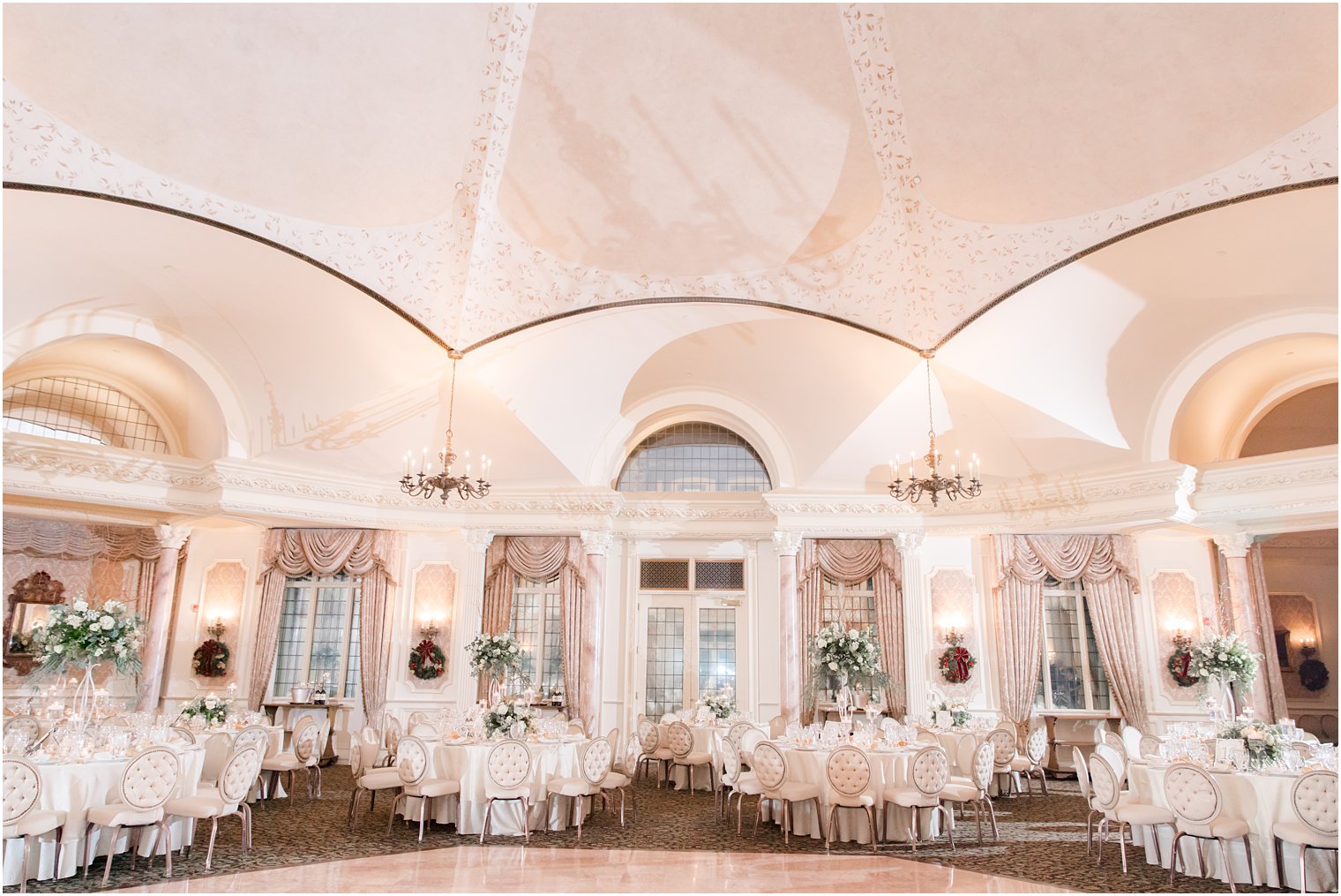 wedding reception at Pleasantdale Chateau