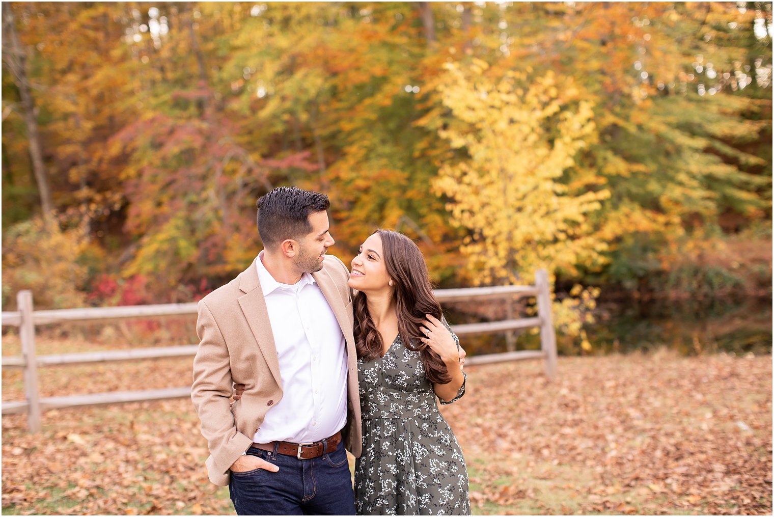 engagement session at Natirar Park