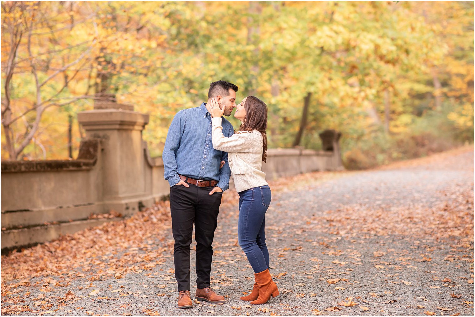 engagement session at Natirar Park