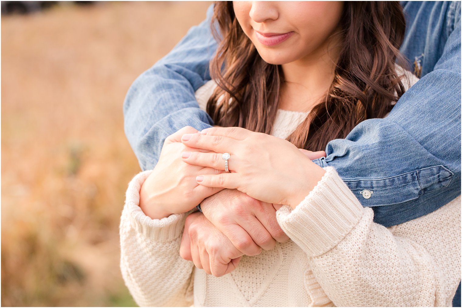 fall engagement session at Natirar Park