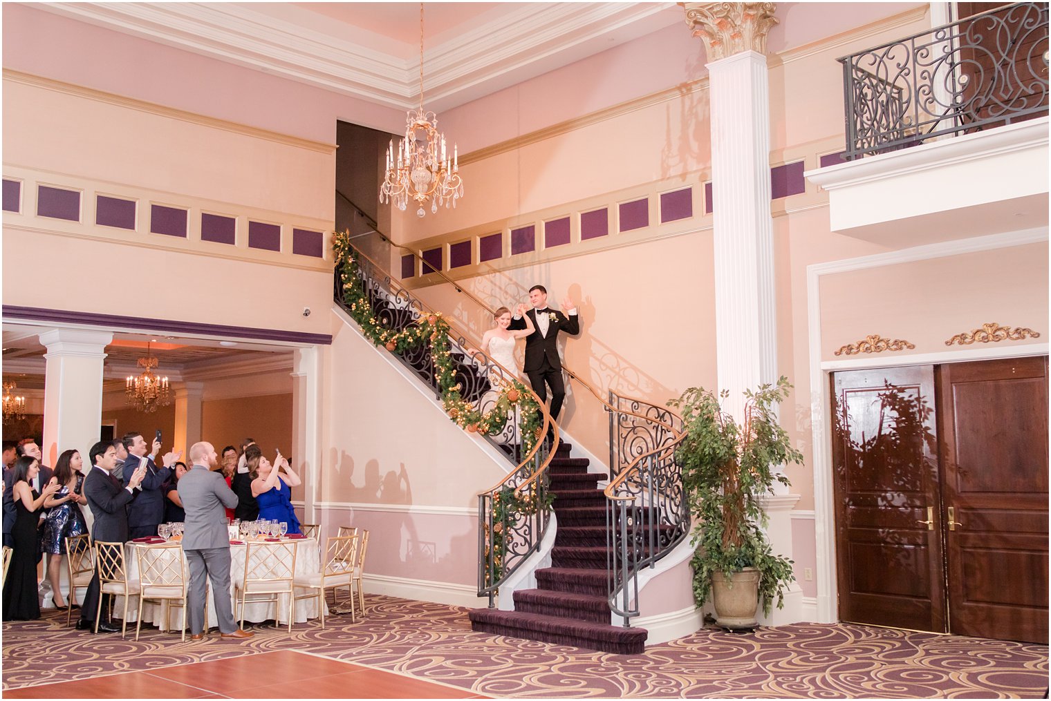 Wedding reception at The Palace at Somerset Park in Somerset NJ