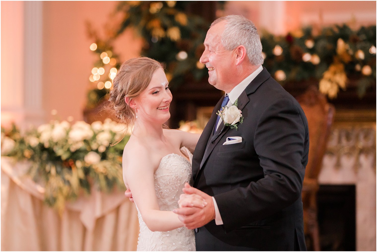 Parent dance during reception at The Palace at Somerset Park in Somerset NJ