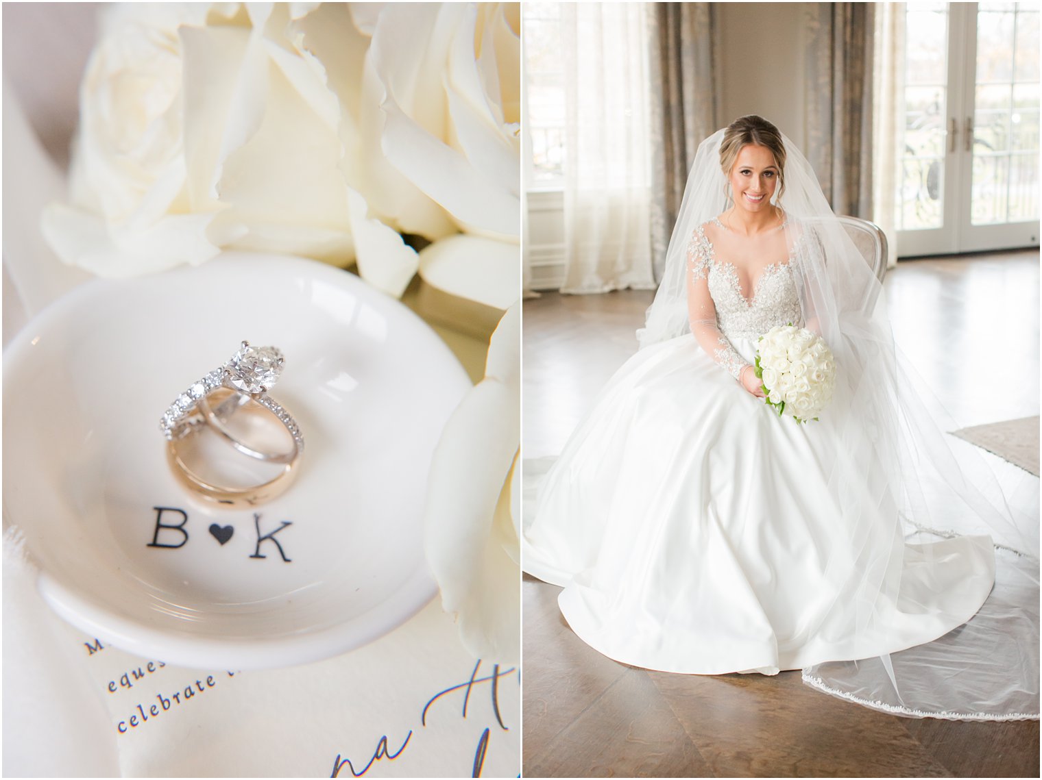 bridal details and portrait of classic and timeless bride at Park Chateau