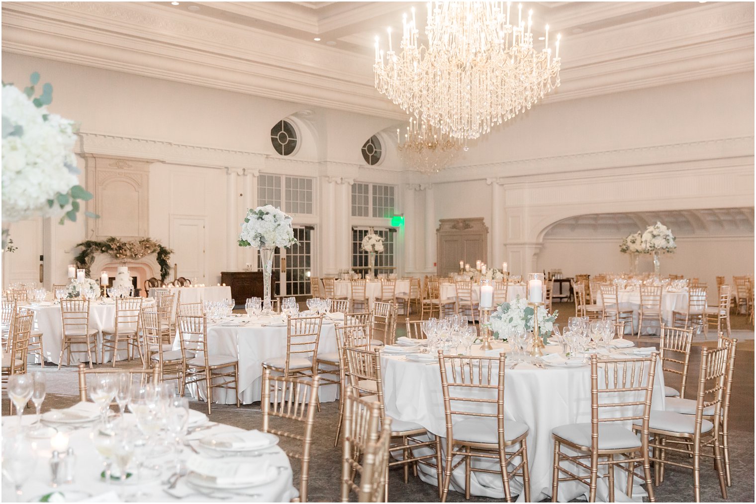 ballroom at Park Chateau Estate | Winter wedding by Idalia Photography Associates