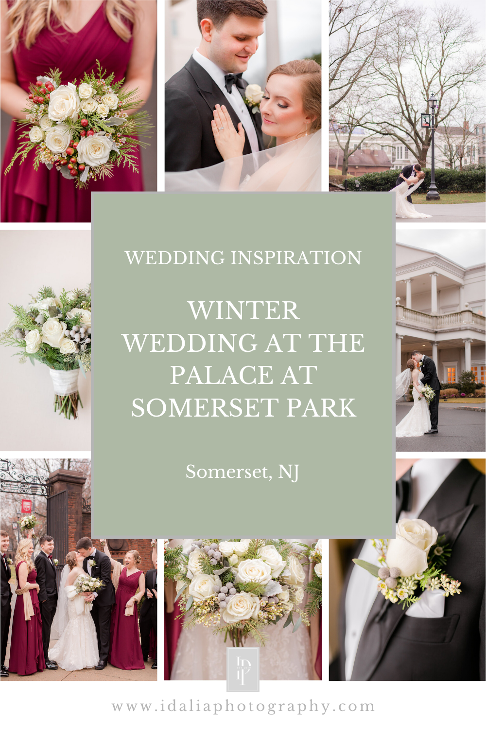 Looking for winter wedding inspiration? Check out this Winter Wedding at the Palace at Somerset Park!