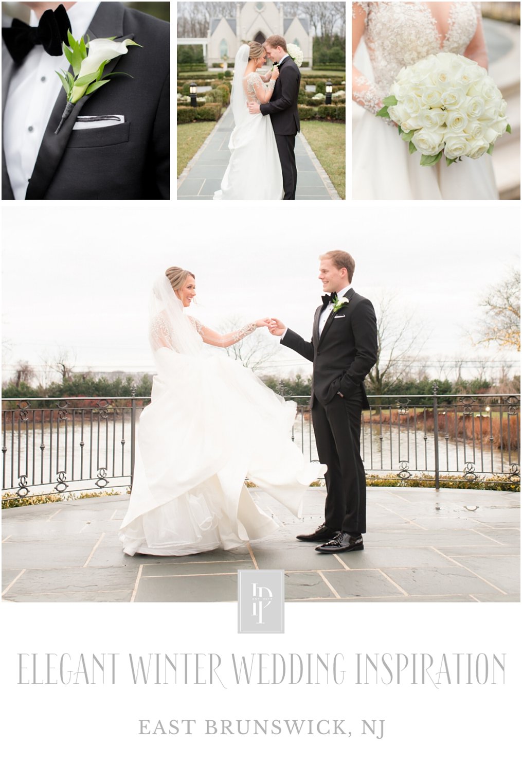 Planning a winter wedding at Park Chateau Estate and Gardens? Click here for ideas! | Photos by Idalia Photography