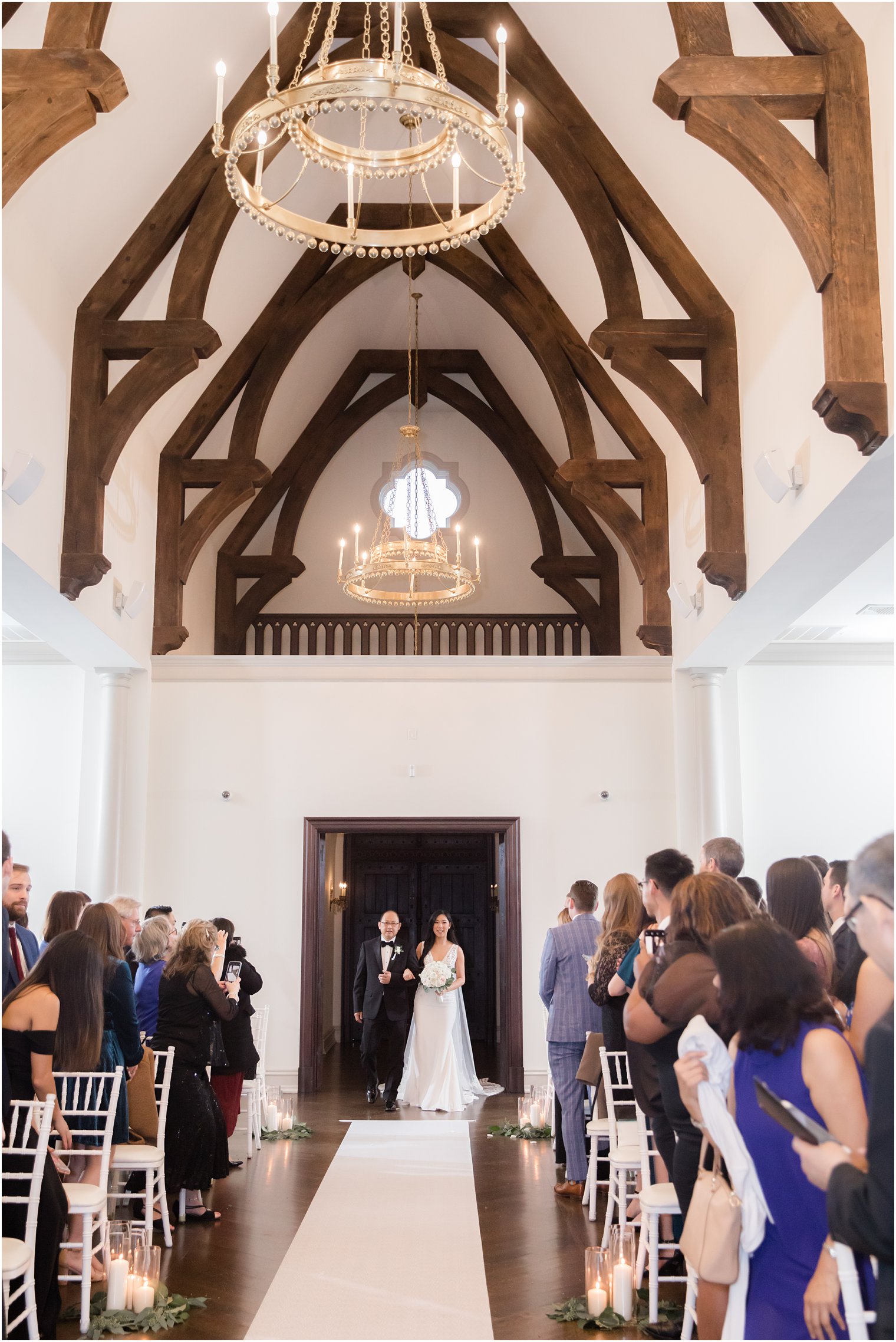 Wedding ceremony in Park Chateau Estate chapel