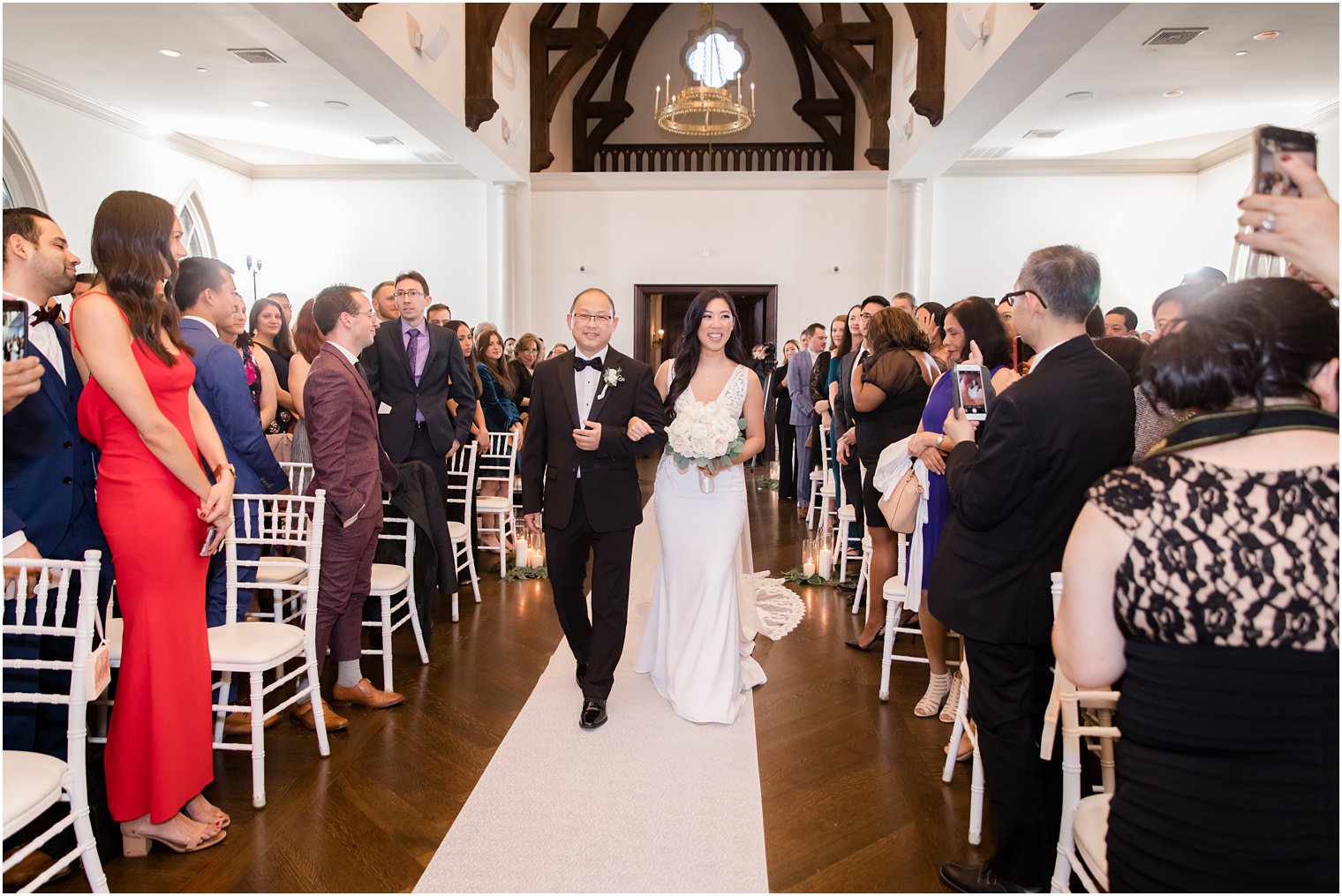 Wedding ceremony in Park Chateau Estate chapel