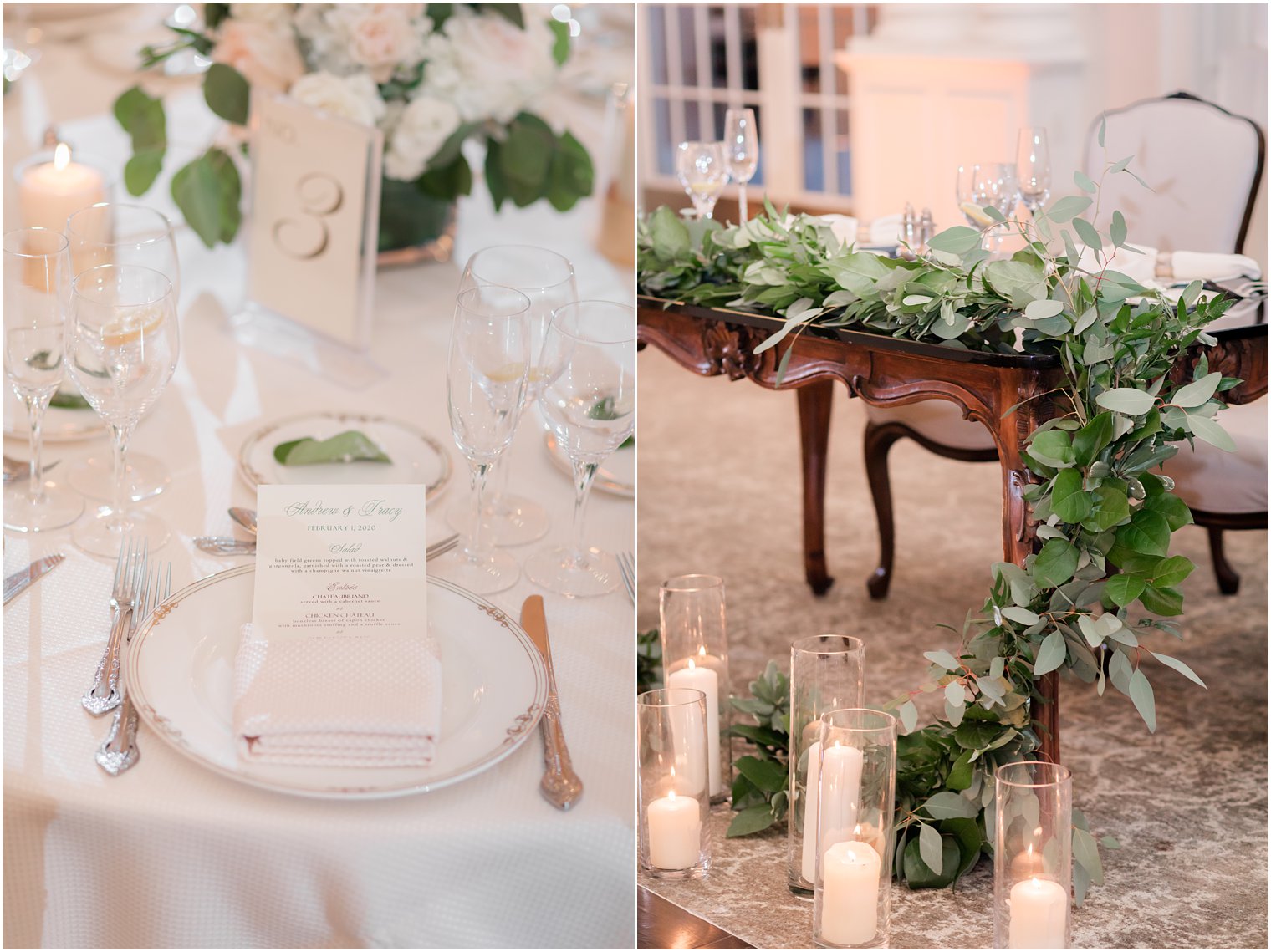 Elegant wedding at Park Chateau Estate | Sweetheart table