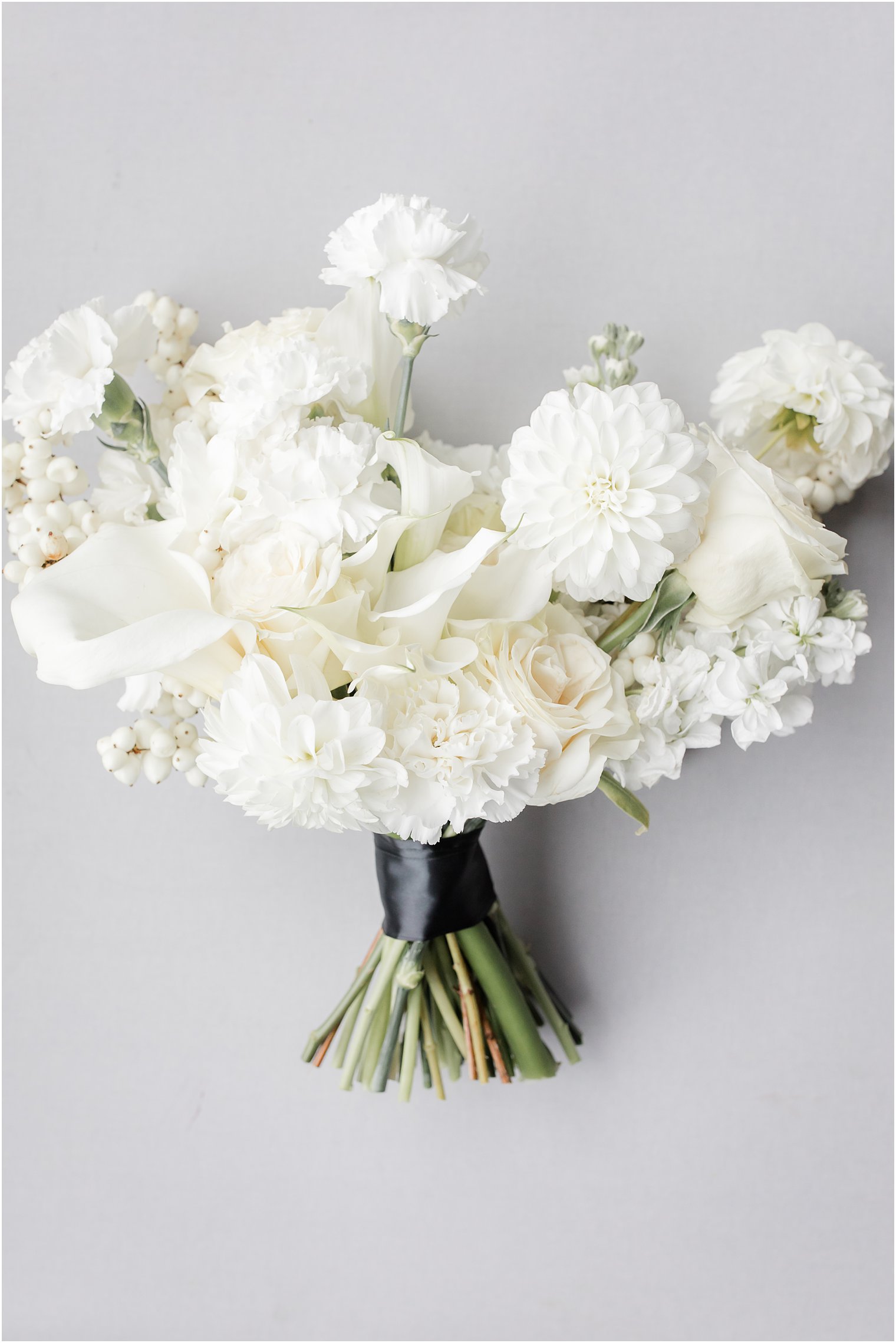 White floral bouquet by Karma Flowers