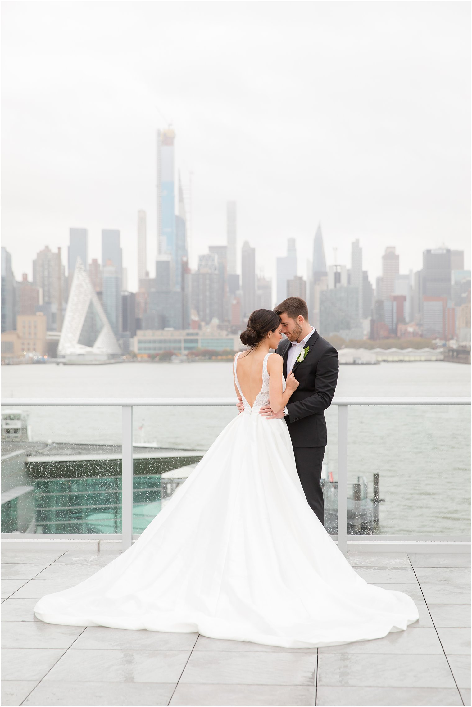 NYC skyline hotel wedding | Envue Hotel Wedding Editorial