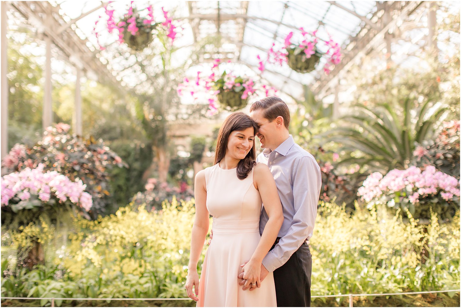 Engagement session at Longwood Gardens