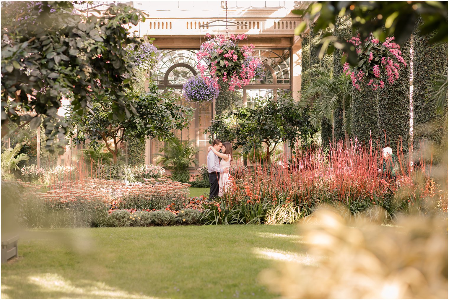 Lush gardens at Longwood Gardens 