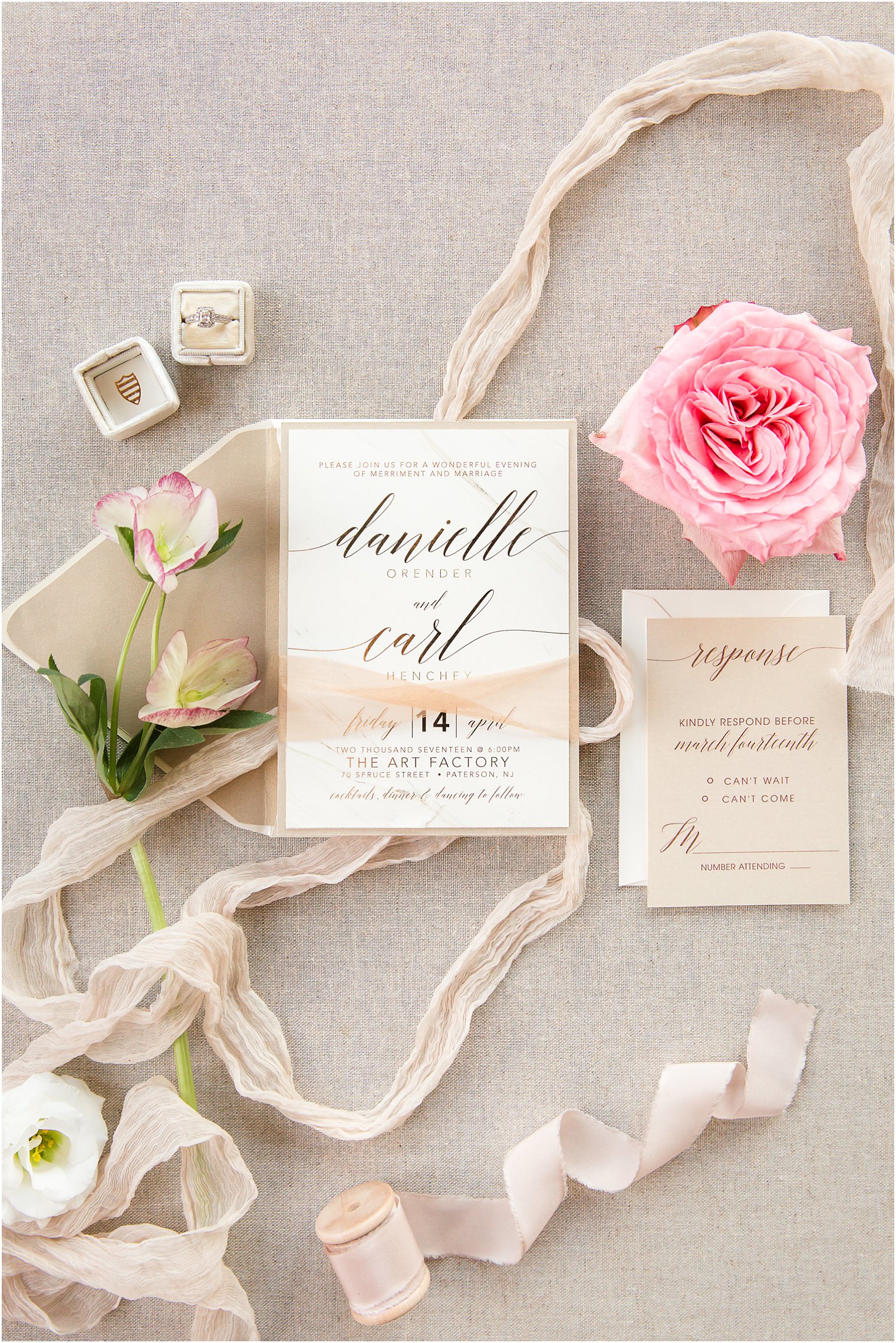 Wedding invitation by Art Paper Scissors