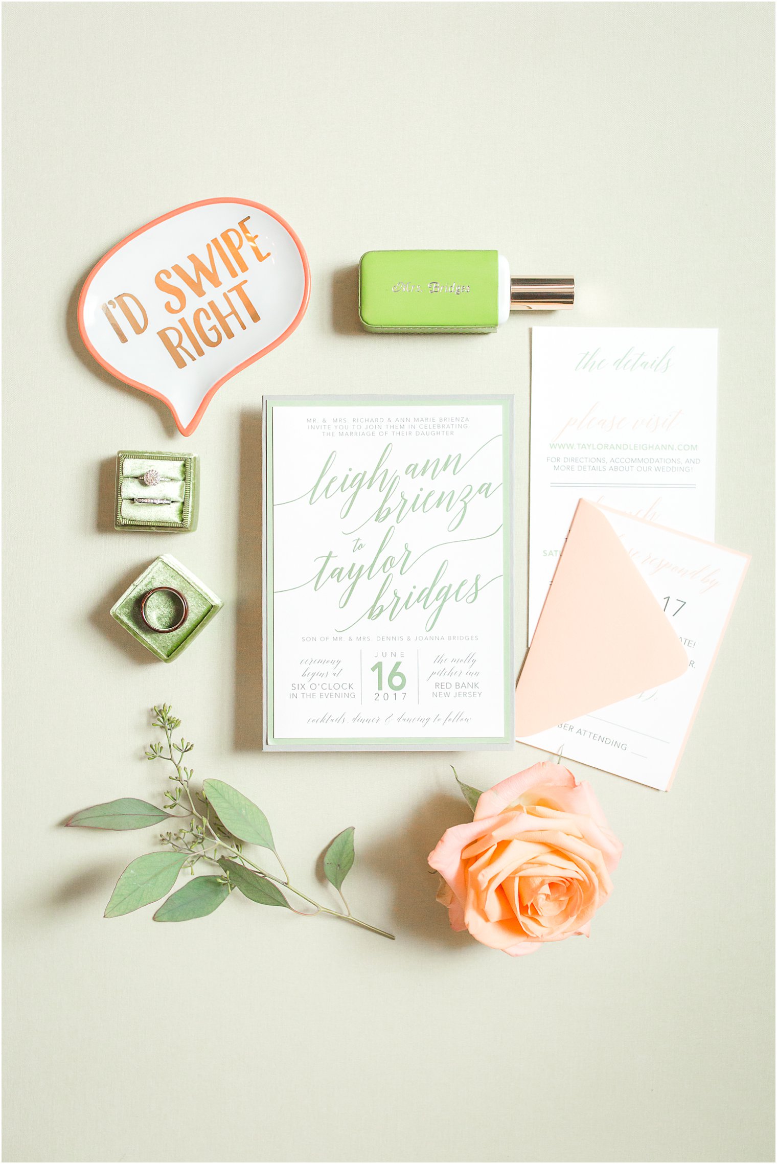 Wedding invitation by Art Paper Scissors