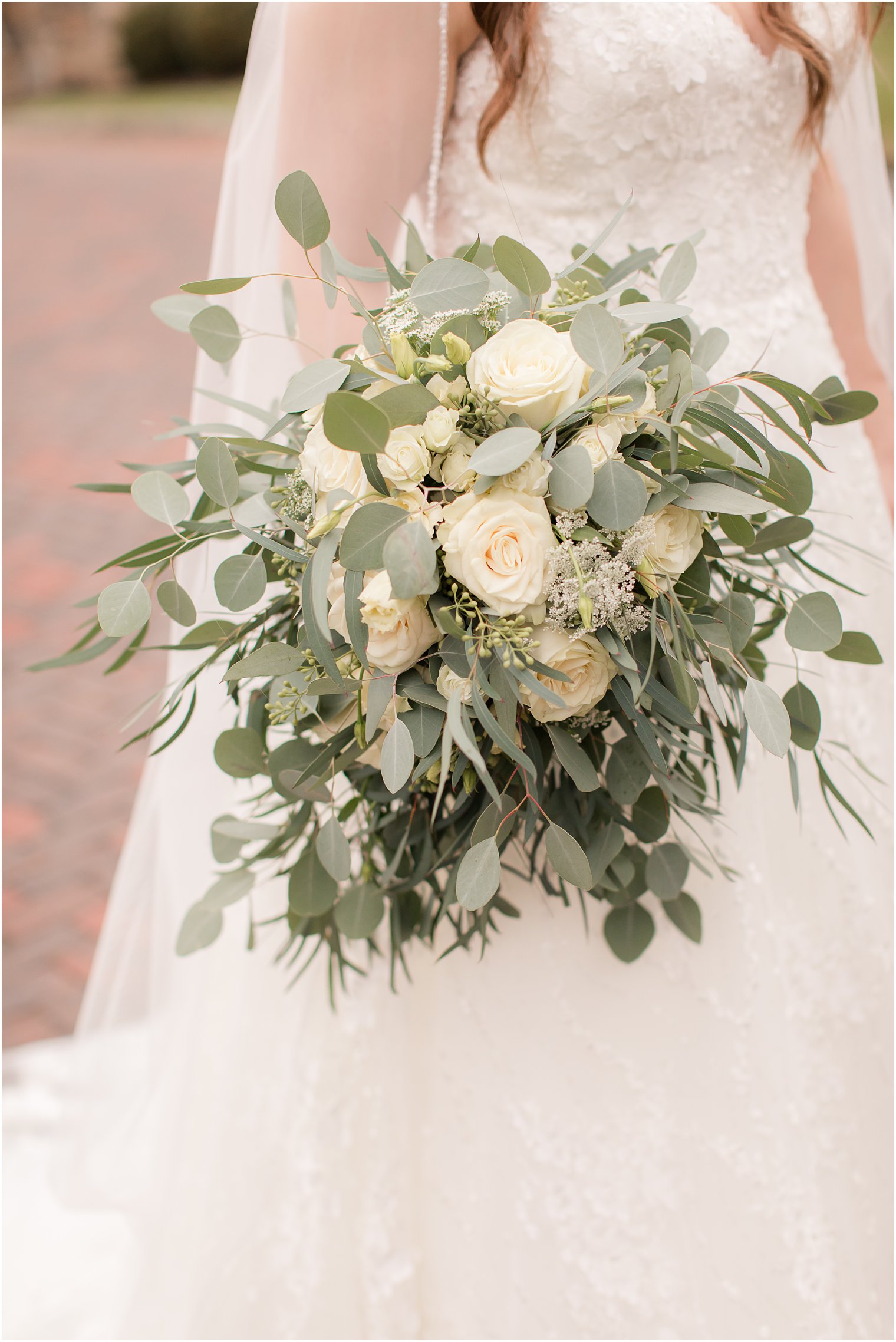 Winter wedding bouquet by Debbie's Designs