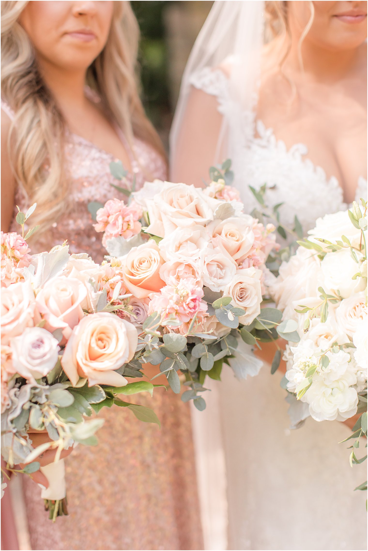 Bridesmaid bouquets by Flower Cart