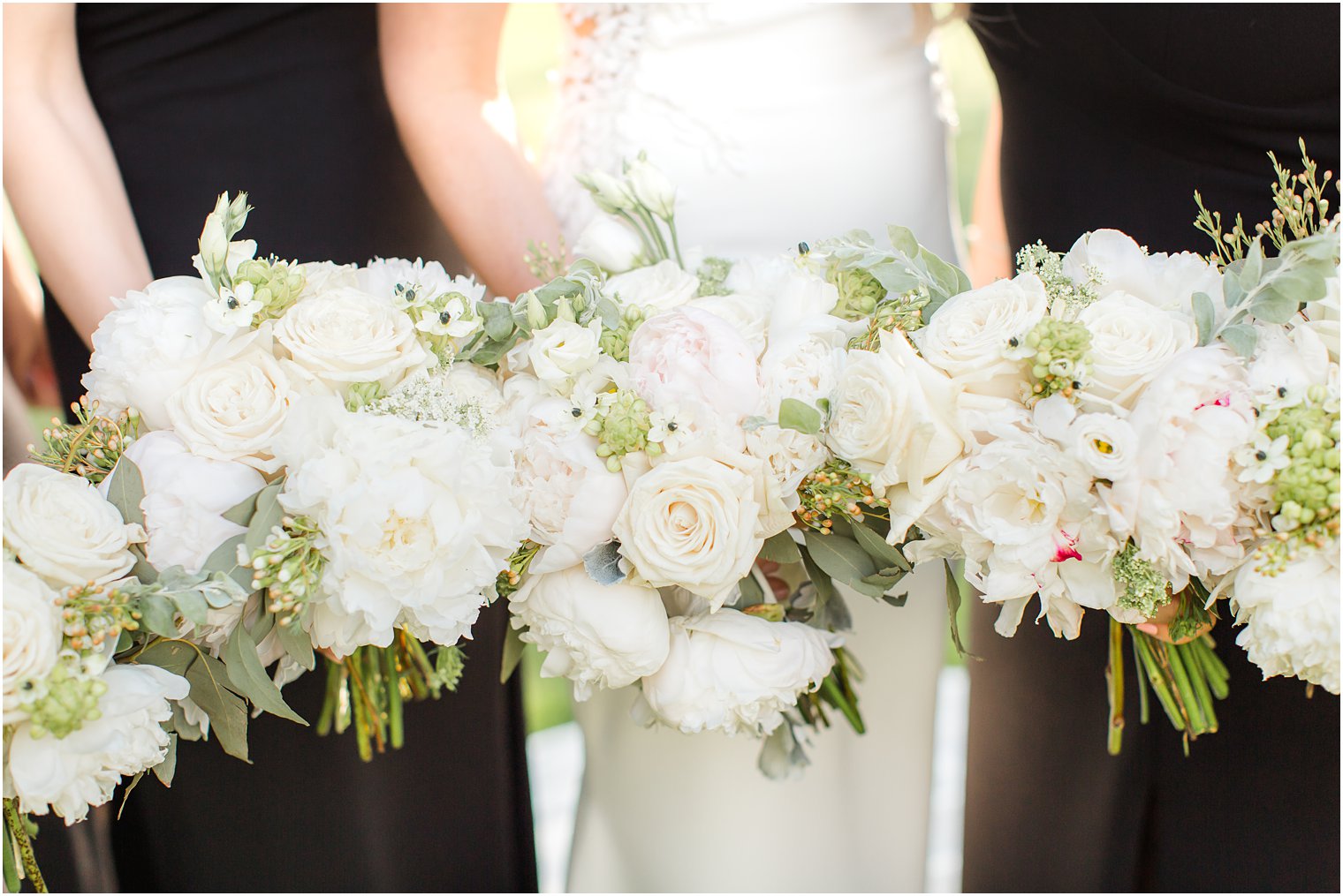 Bridesmaid bouquets by Larkspur Botanicals