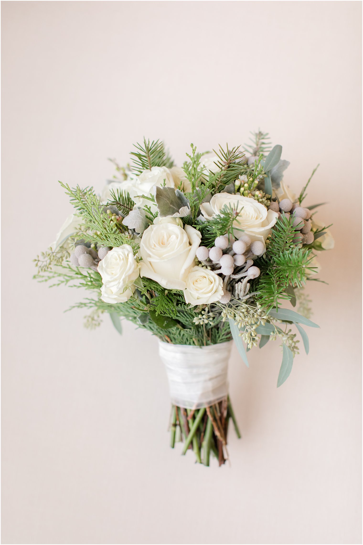 Winter bouquet by Martinsville Florist