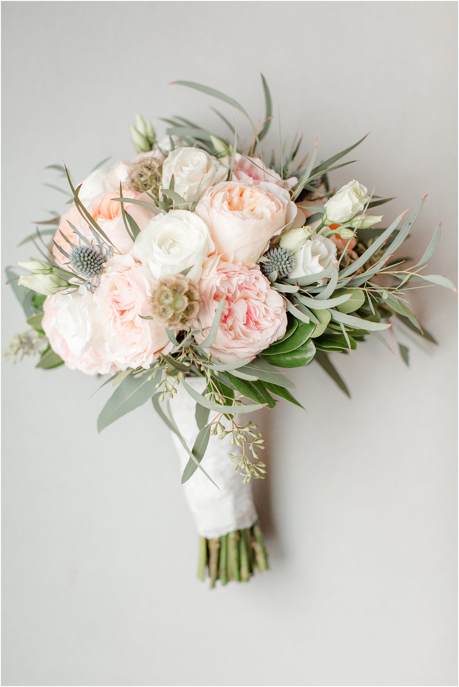 Bridal bouquet by Purple Iris Flower Shop