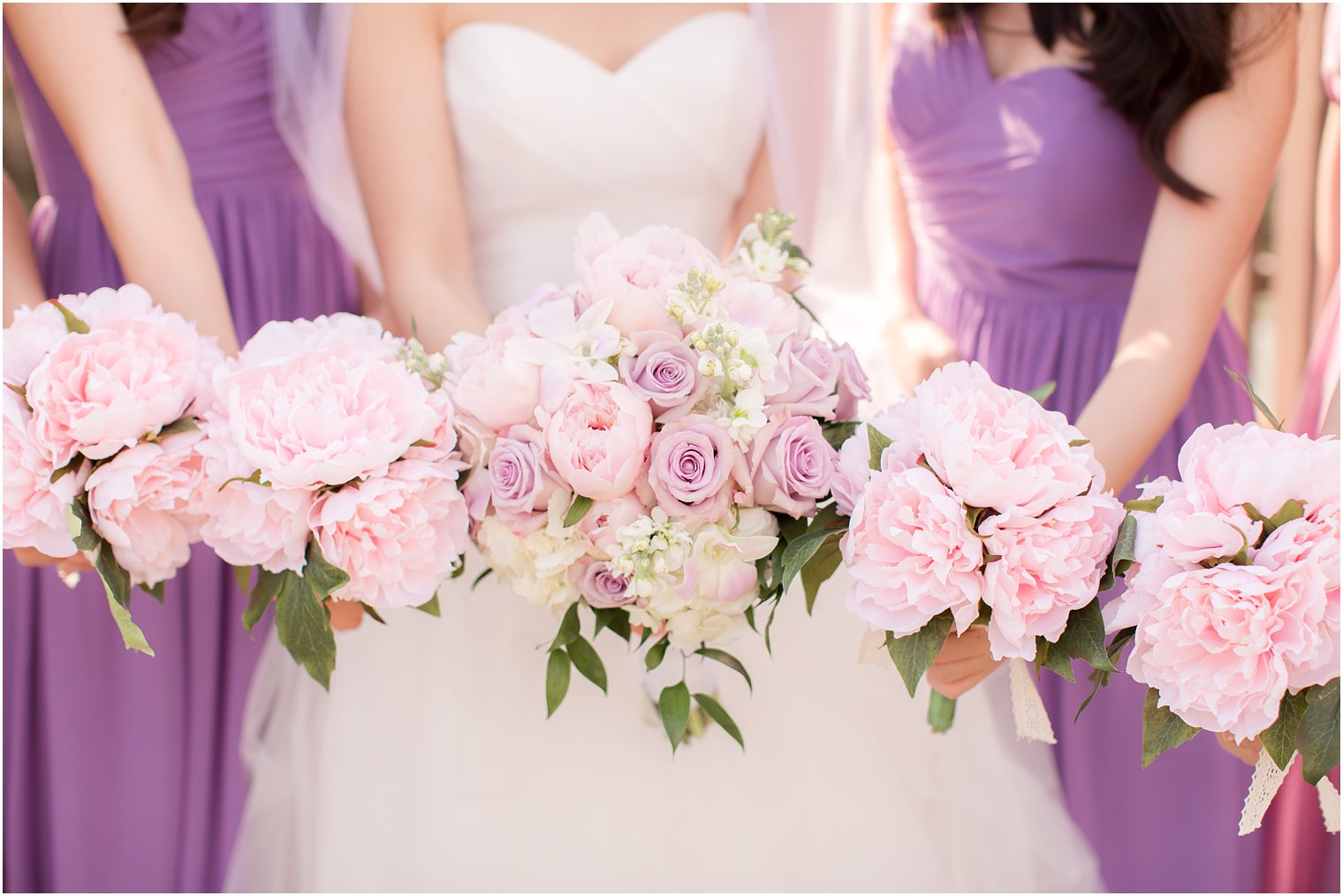 Bridesmaids bouquet by Sayrewoods Florist